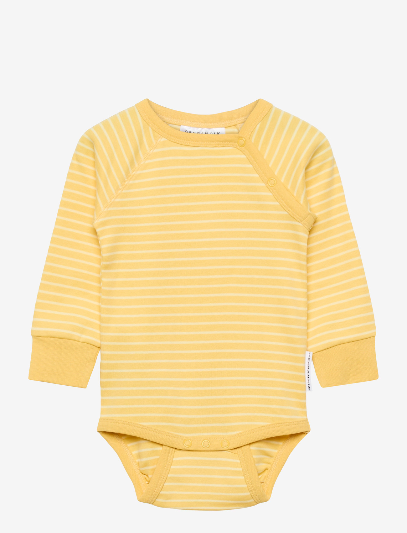 Geggamoja - Body Striped - langærmede heldragter - yellow / light yellow - 0