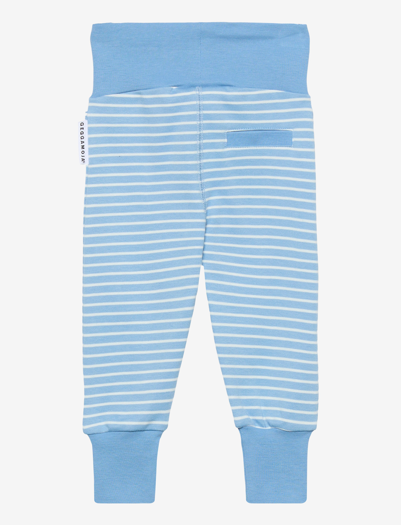 Geggamoja - Baby Pants Striped - babyhosen - light blue / offwhite - 1