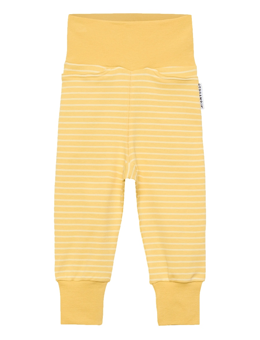 Geggamoja - Baby Pants Striped - babyhosen - yellow / light yellow - 0