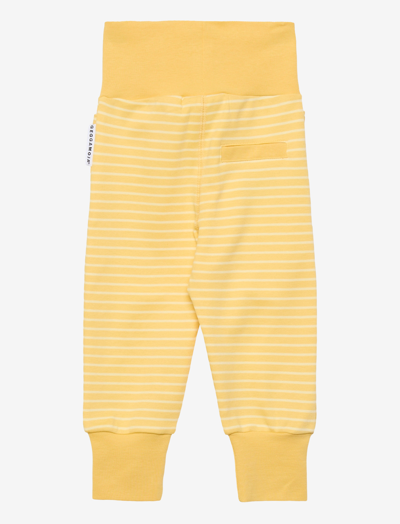 Geggamoja - Baby Pants Striped - babybukser - yellow / light yellow - 1