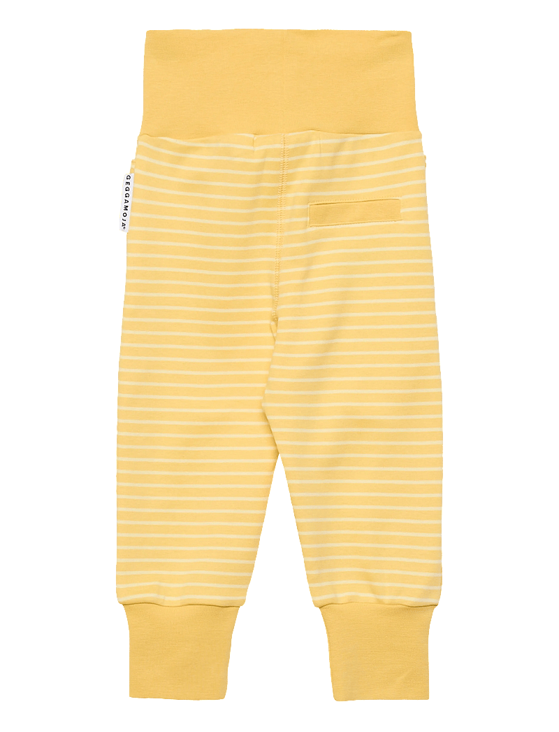Geggamoja - Baby Pants Striped - babybukser - yellow / light yellow - 1