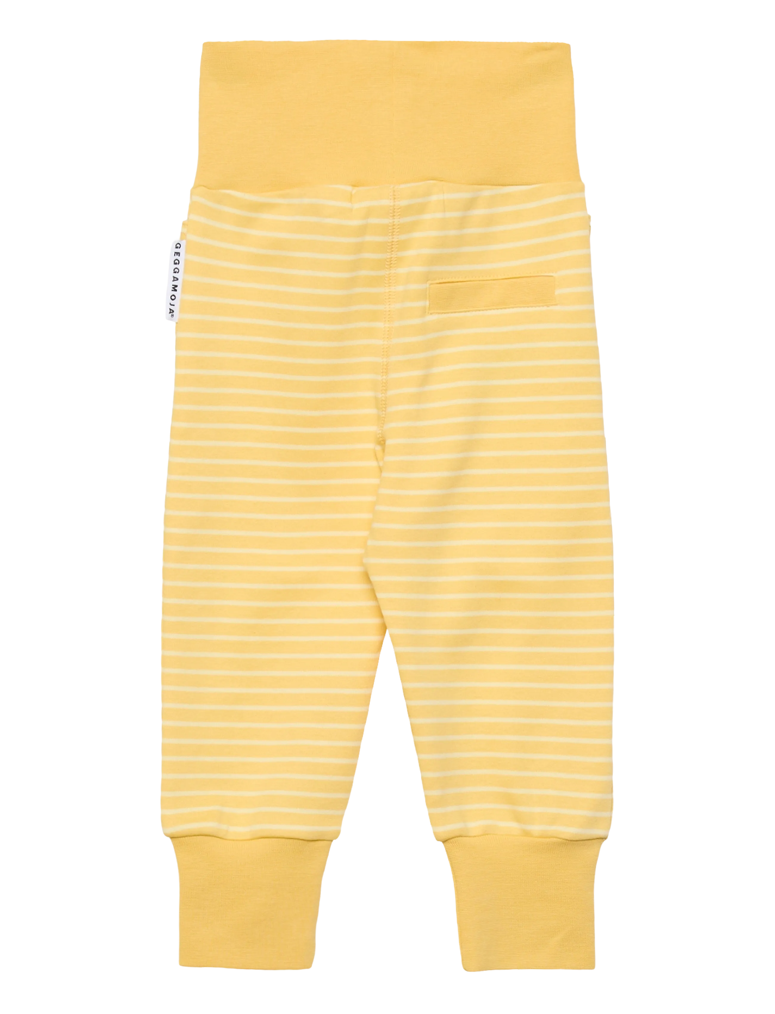 Geggamoja - Baby Pants Striped - babybyxor - yellow / light yellow - 1