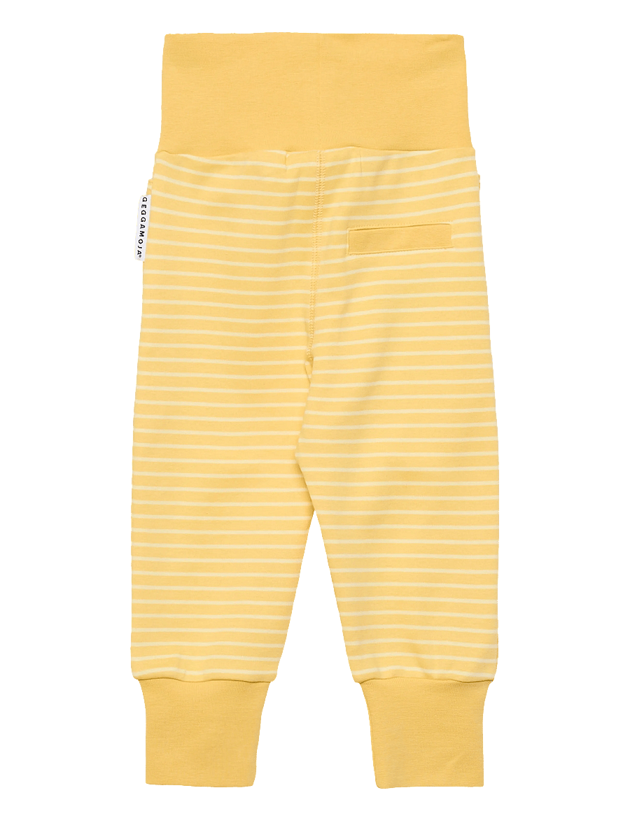 Geggamoja - Baby Pants Striped - babyhosen - yellow / light yellow - 1