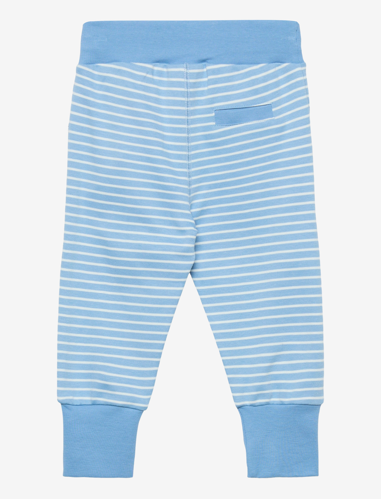 Geggamoja - Long Pants Striped - sweatpants - light blue / offwhite - 1