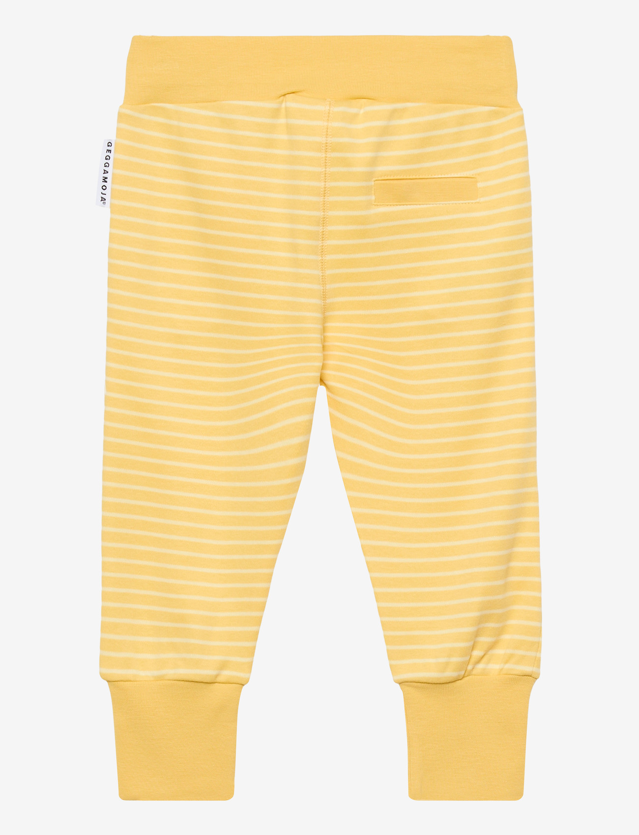 Geggamoja - Long Pants Striped - sweatpants - yellow / light yellow - 1