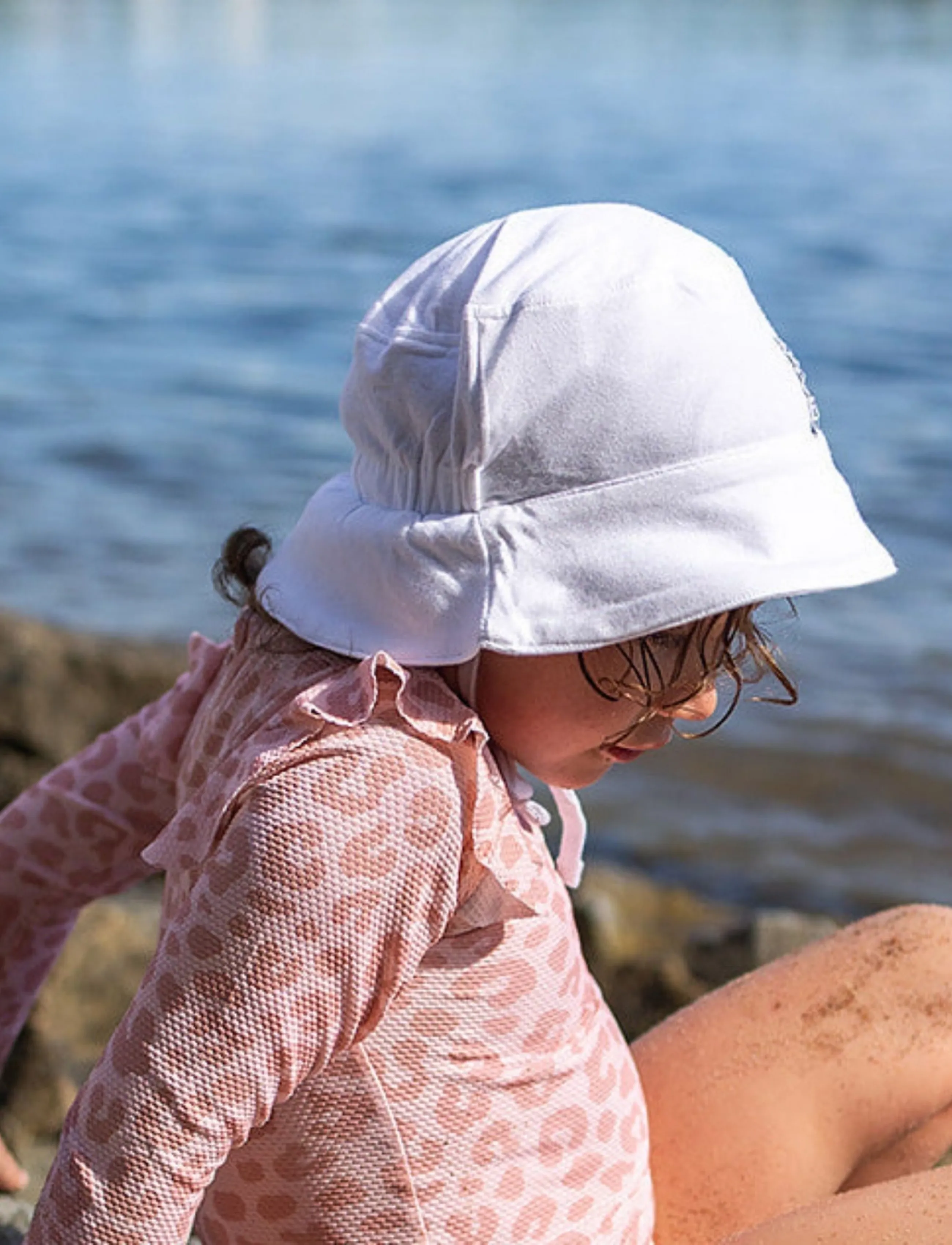 Geggamoja - Sunny hat - solhatte - white - 3