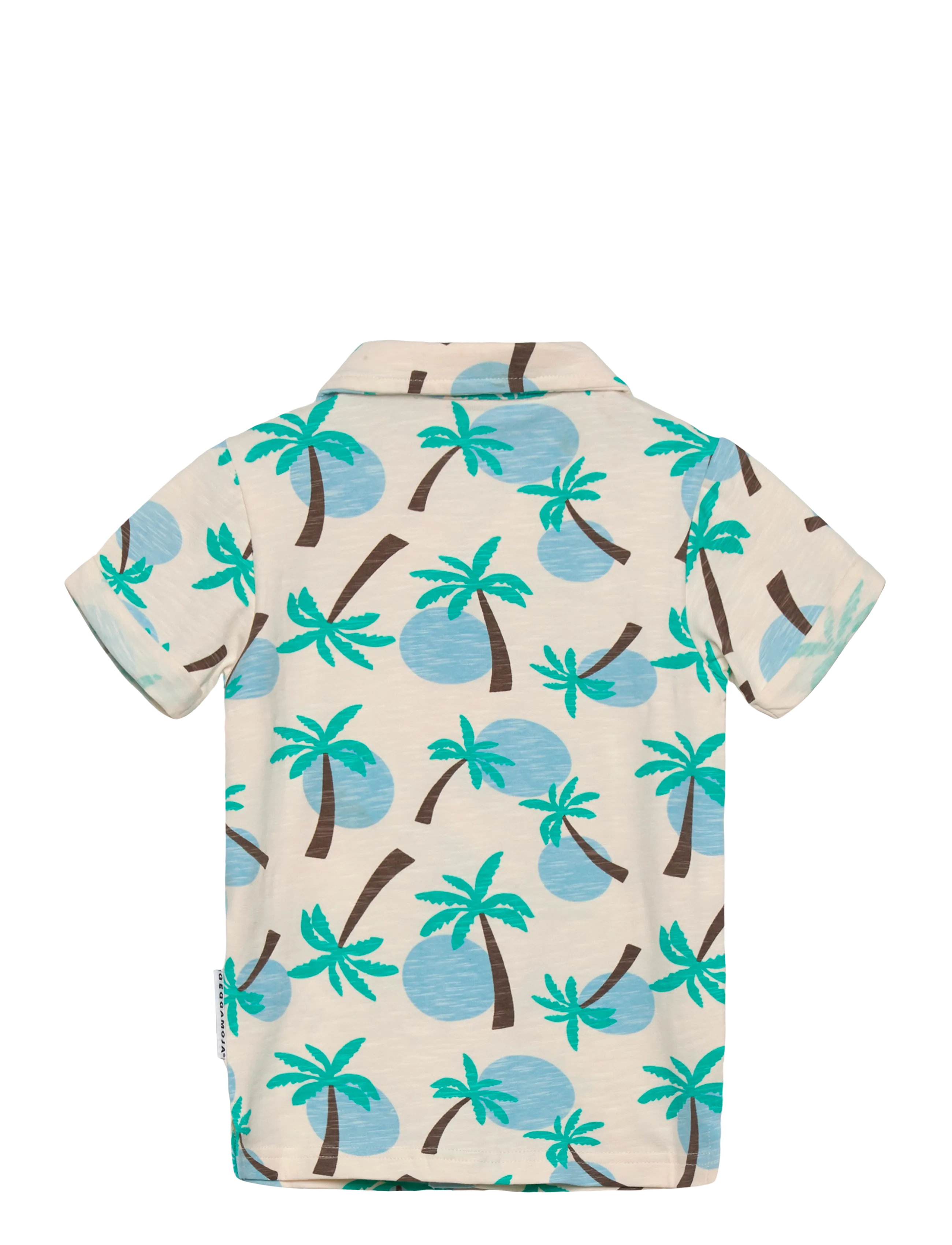 Geggamoja - Shirt Palm Tree - lühikeste varrukatega särgid - palm tree - 1