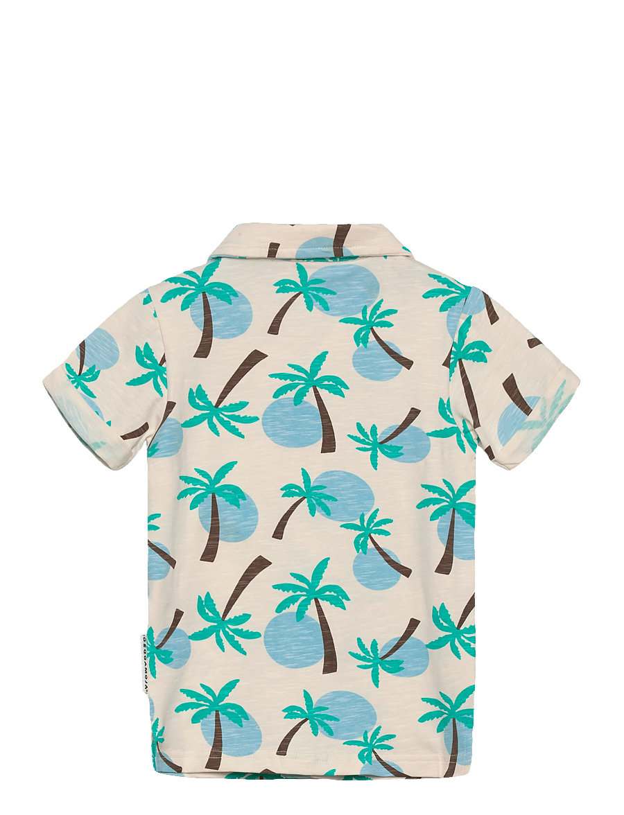 Geggamoja - Shirt Palm Tree - lühikeste varrukatega särgid - palm tree - 1