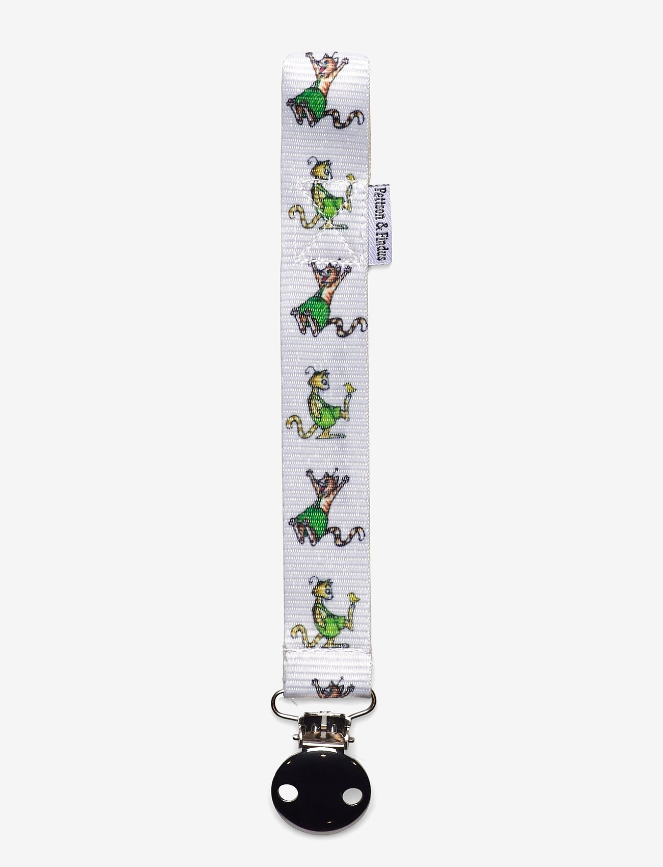 Geggamoja Pettson & Findus Pacifier Holder - White - ONE SIZE