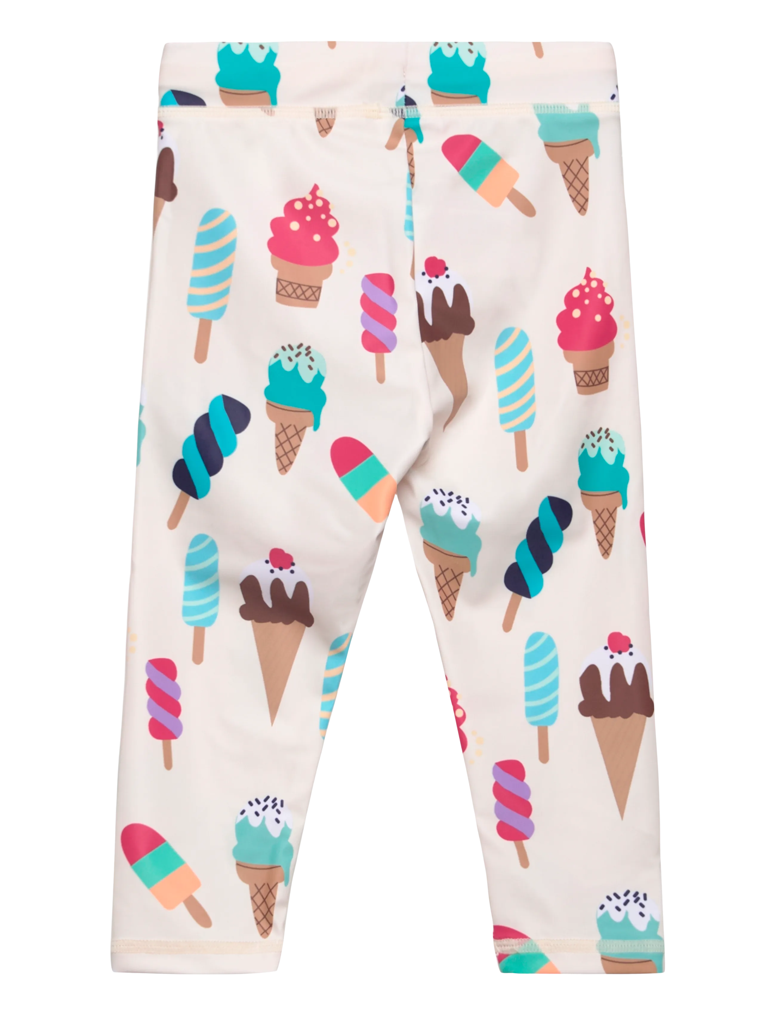 Geggamoja - UV-Long pants Beige Ice Cream - babyhosen - beige ice cream - 1
