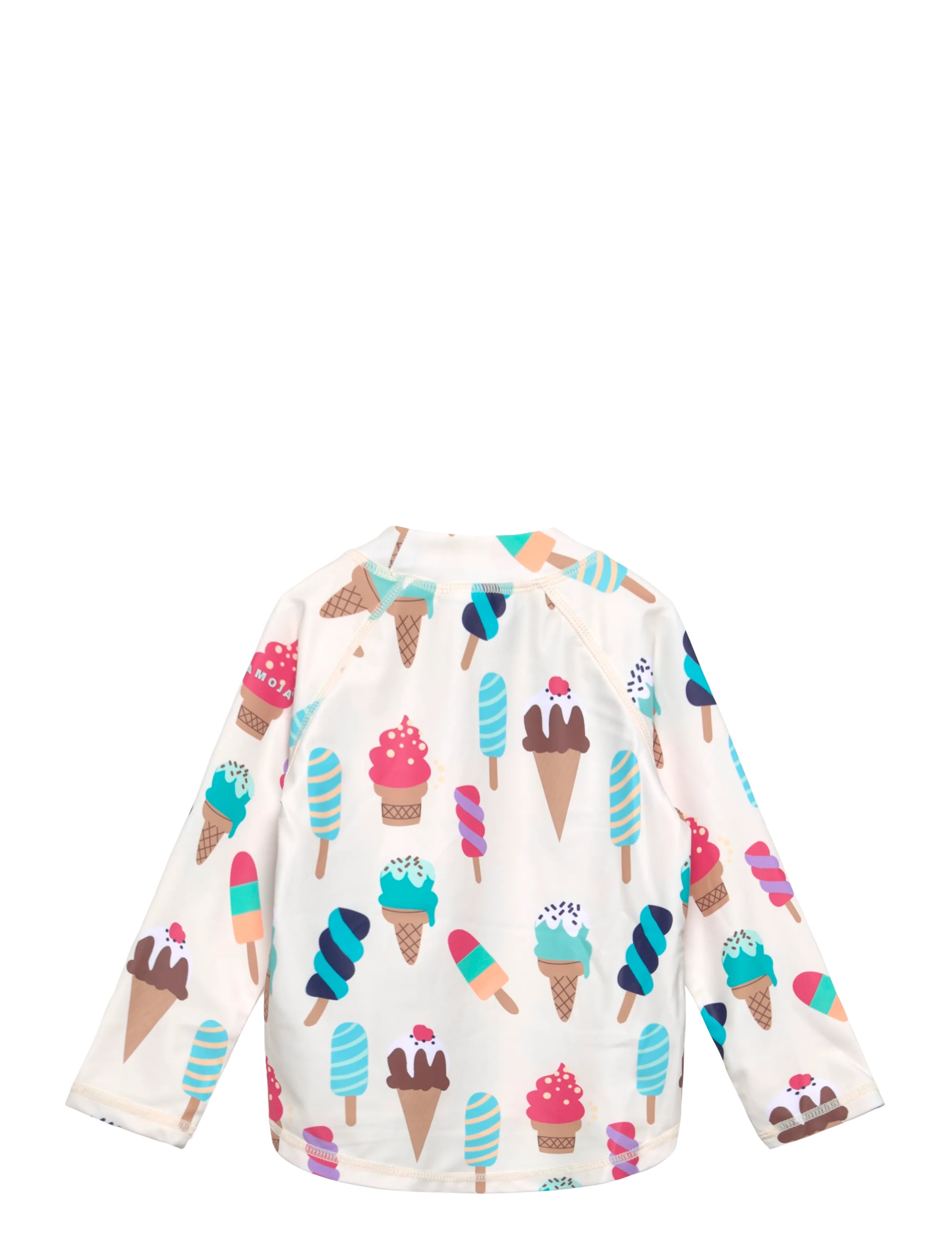 Geggamoja - UV-L.S Sweater Beige Ice Cream - badeoverdele - beige ice cream - 1