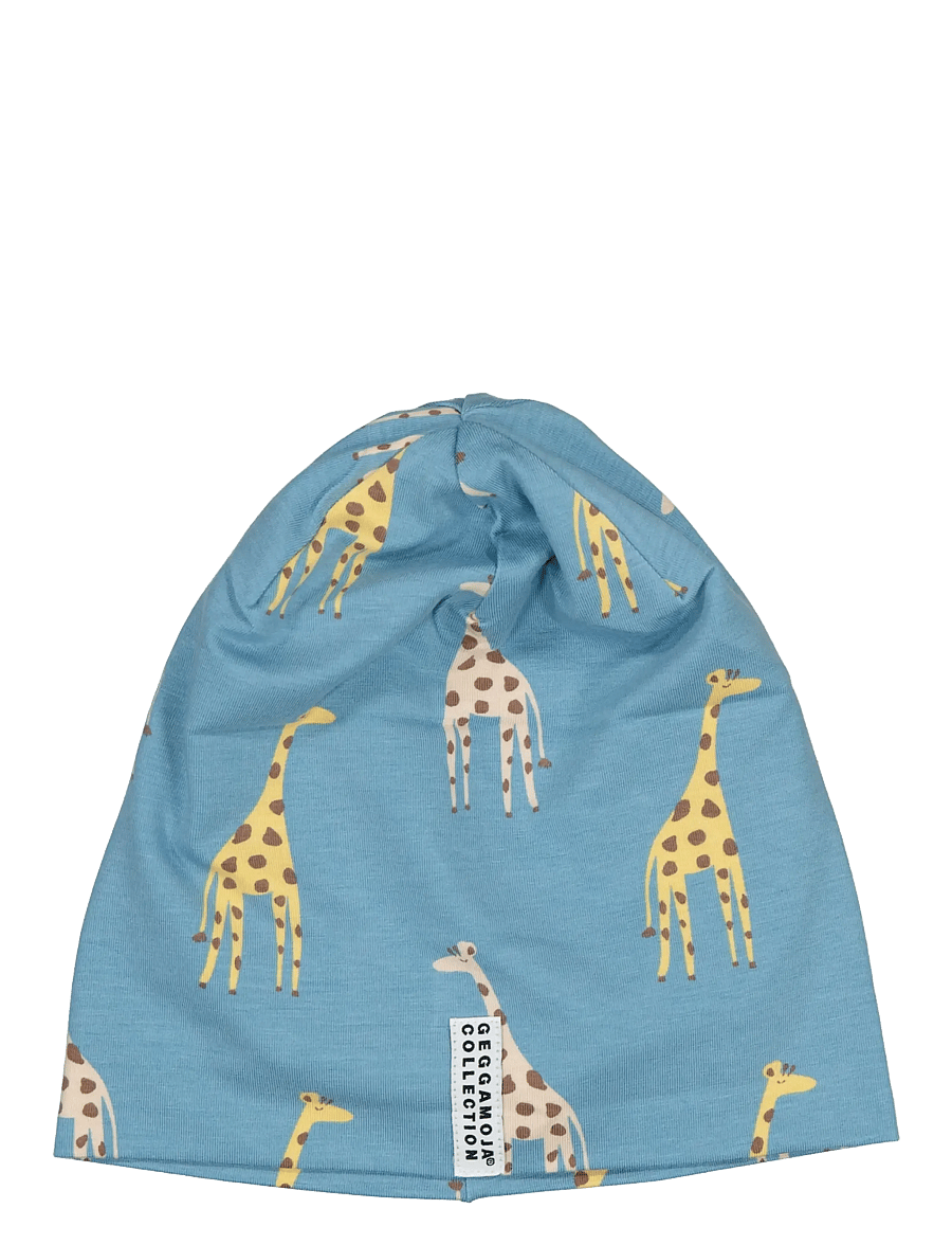 Geggamoja - Bamboo Beanie Fleece - talvemütsid - beige tiger - 0