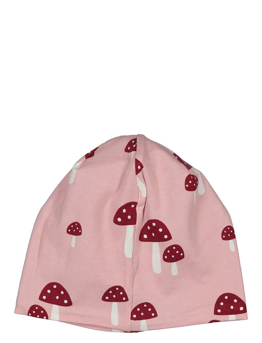 Geggamoja - Bamboo Beanie Fleece - pink mushroom - 1