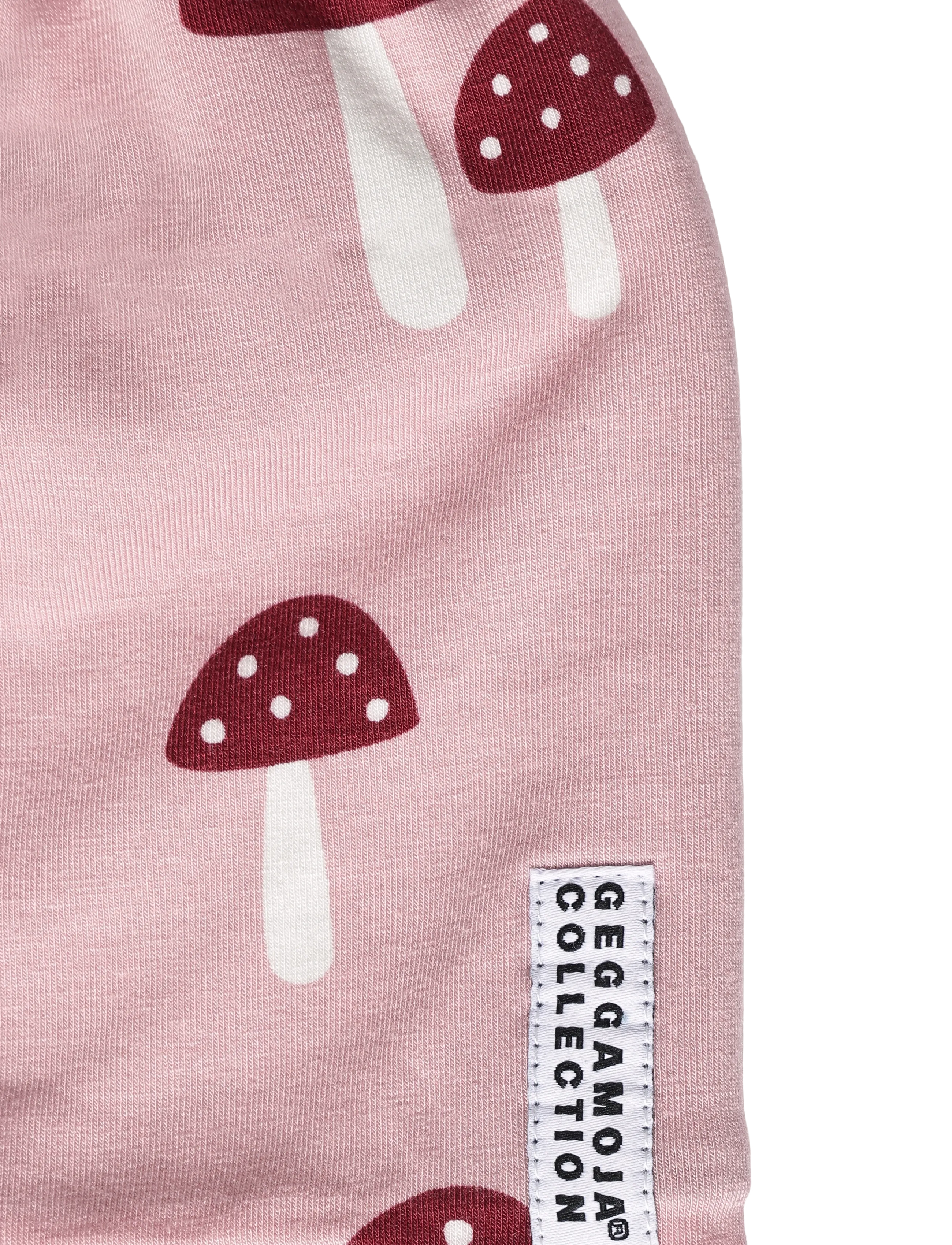 Geggamoja - Bamboo Beanie Fleece - vintermössor - pink mushroom - 2