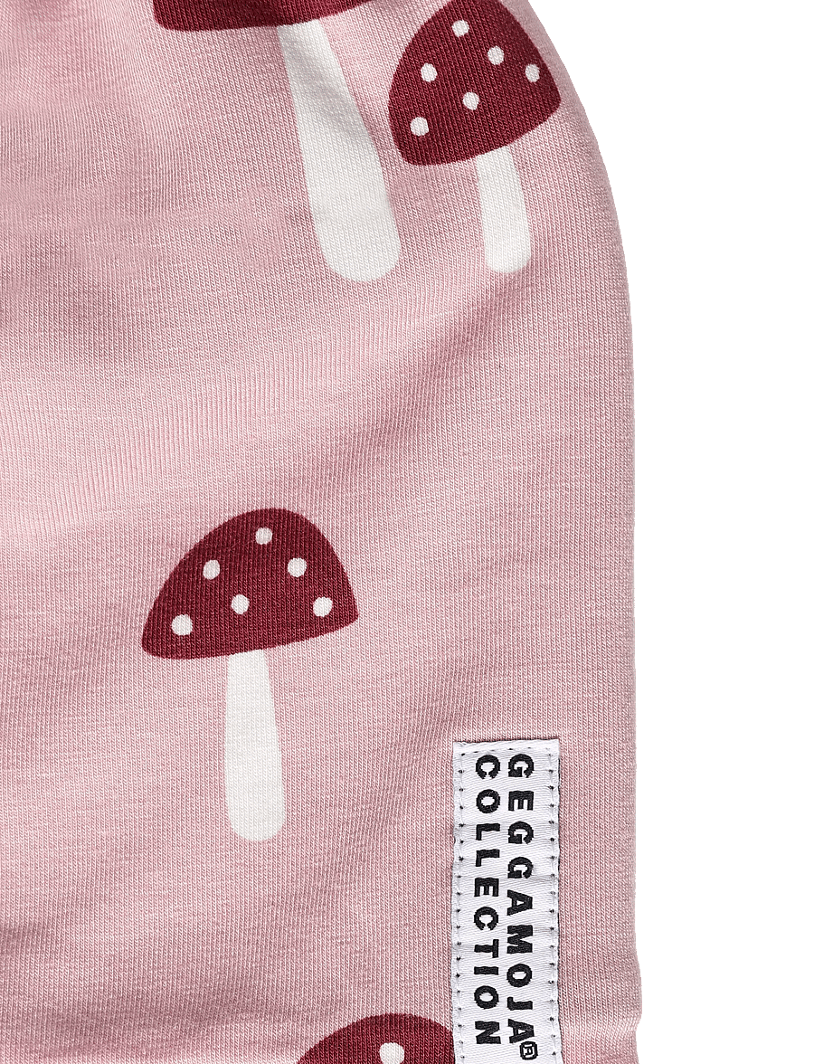 Geggamoja - Bamboo Beanie Fleece - vintermössor - pink mushroom - 2