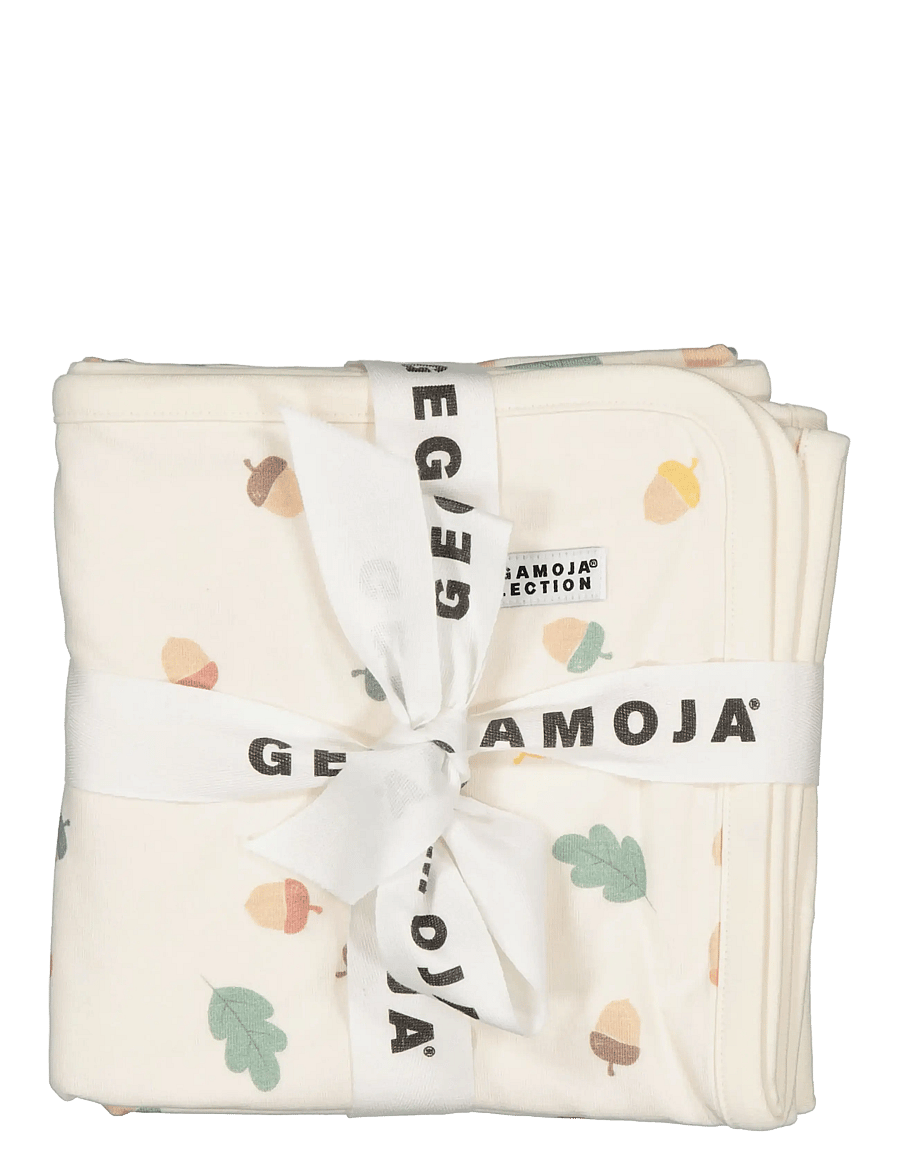 Geggamoja - Bamboo Baby Blanket - tekid - beige acorn - 0