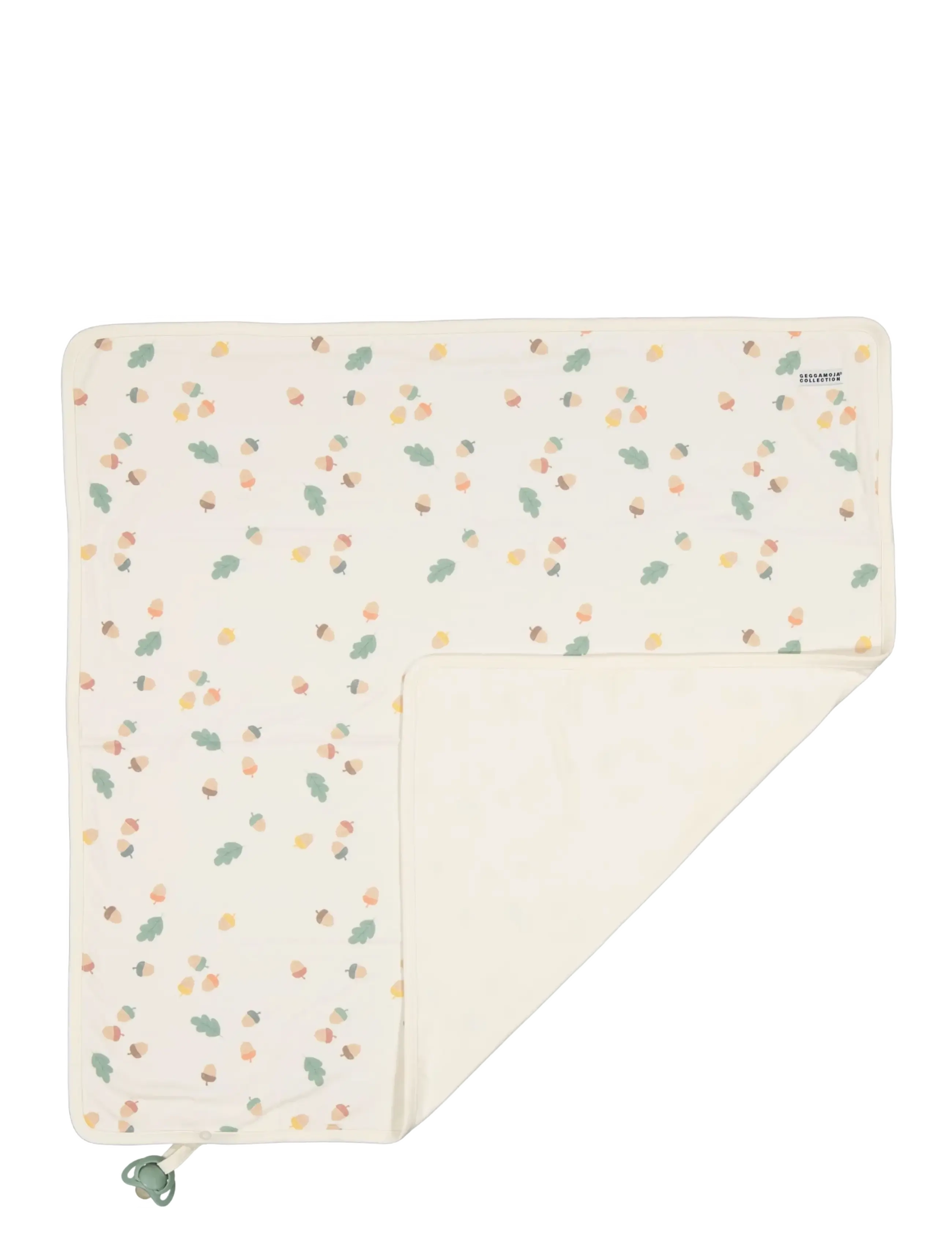 Geggamoja - Bamboo Baby Blanket - tekid - beige acorn - 1