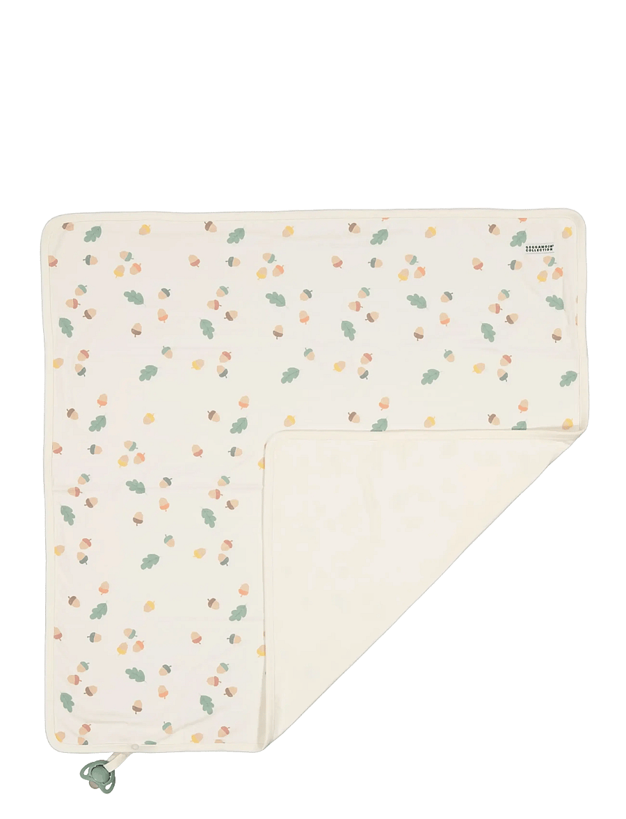Geggamoja - Bamboo Baby Blanket - tekid - beige acorn - 1