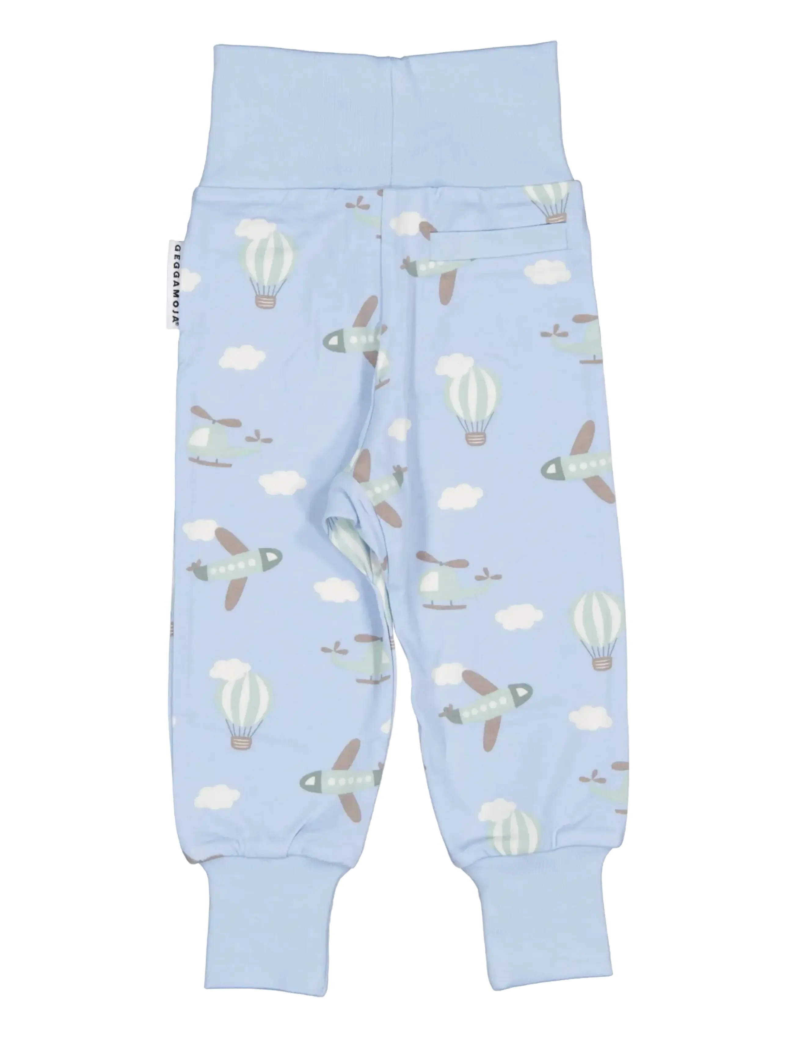 Geggamoja - Bamboo Baby Pants - dressipüksid - blue flyers - 1