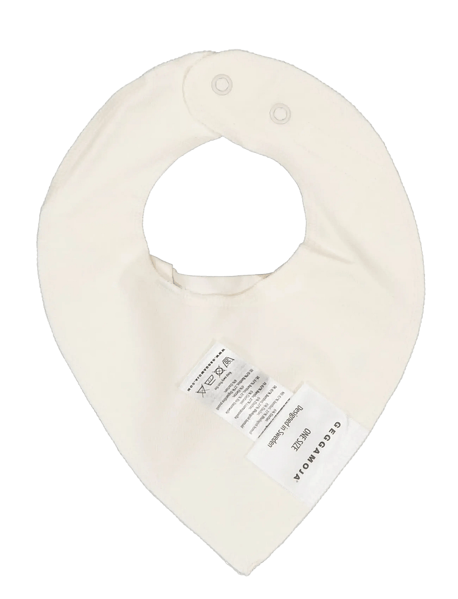 Geggamoja - Bamboo Dry Bib - beige acorn - 1
