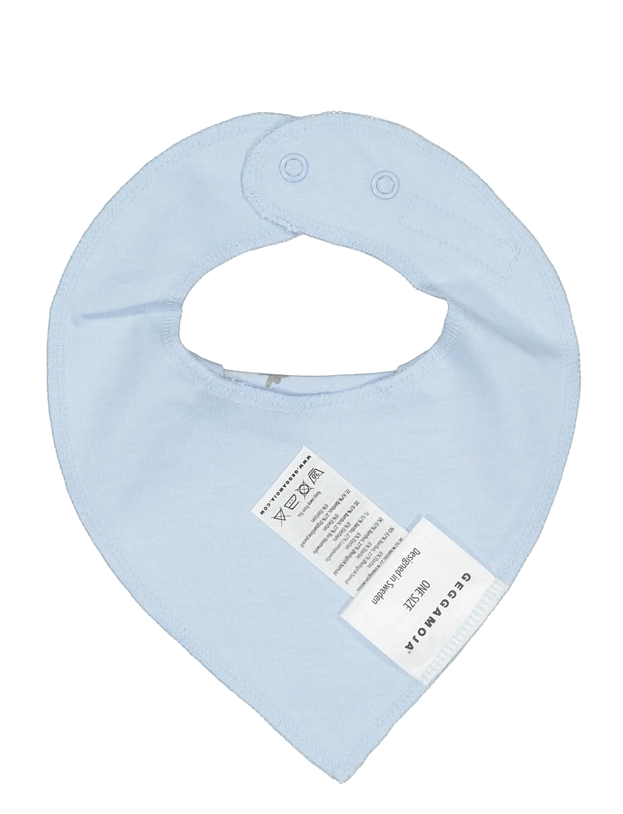 Geggamoja - Bamboo Dry Bib - blue flyers - 1