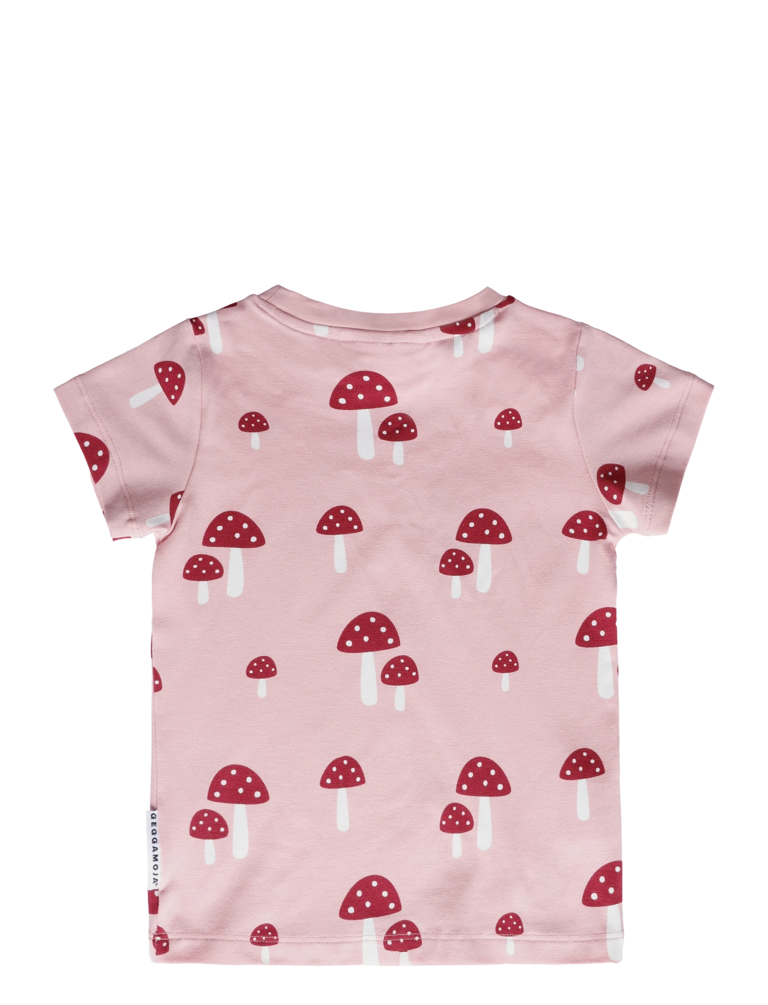 Geggamoja - Bamboo T-shirt - kortærmede t-shirts - pink mushroom - 1