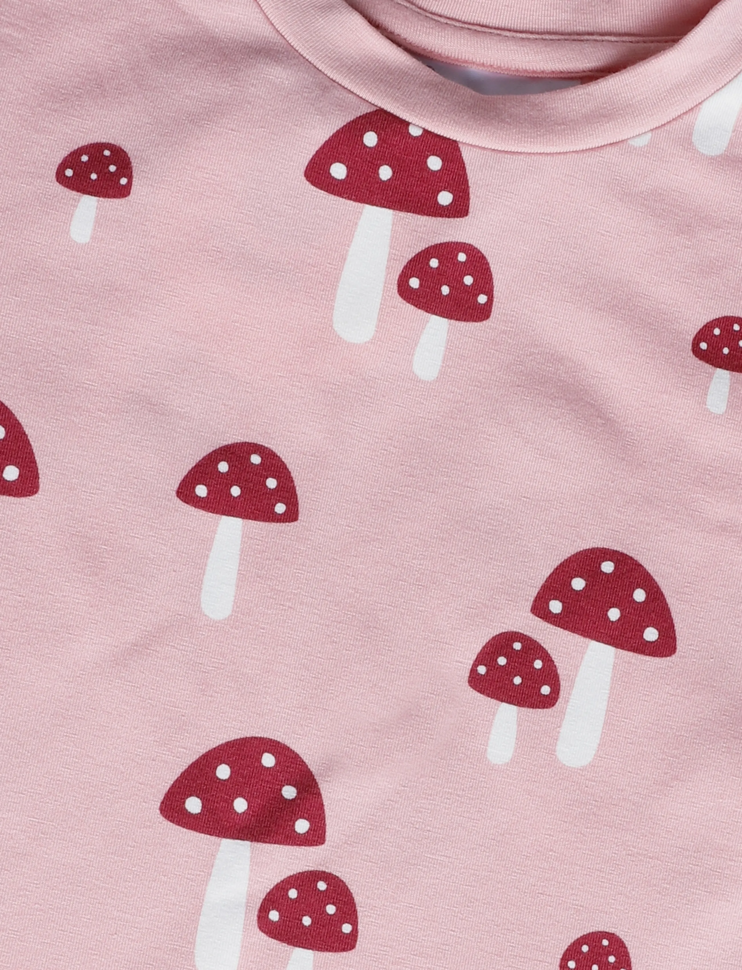 Geggamoja - Bamboo T-shirt - kortærmede t-shirts - pink mushroom - 2