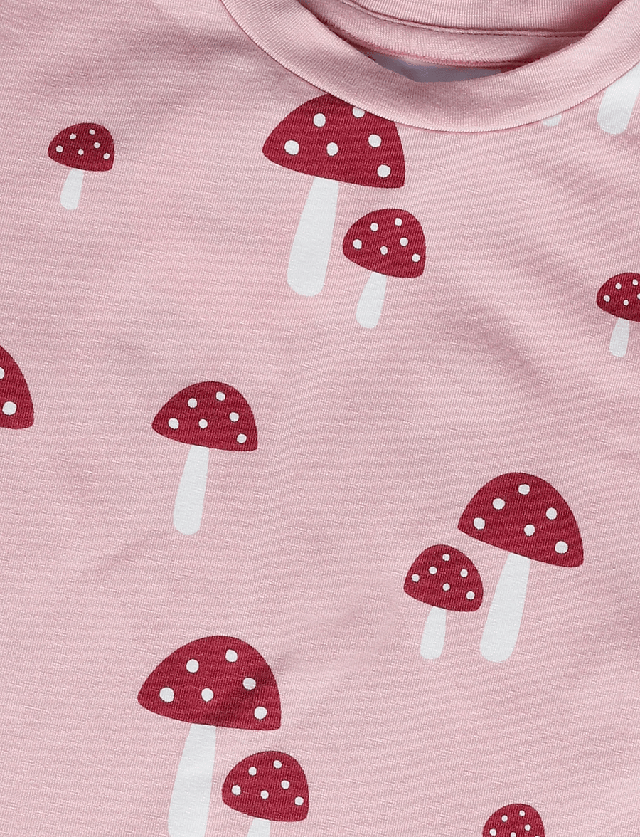 Geggamoja - Bamboo T-shirt - kortærmede t-shirts - pink mushroom - 2