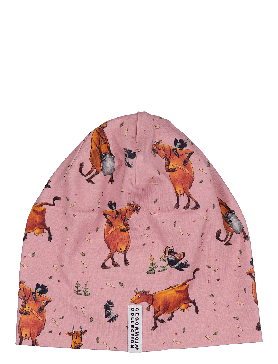 Geggamoja - Mamma Mu Beanie - beanies - rosa - 0