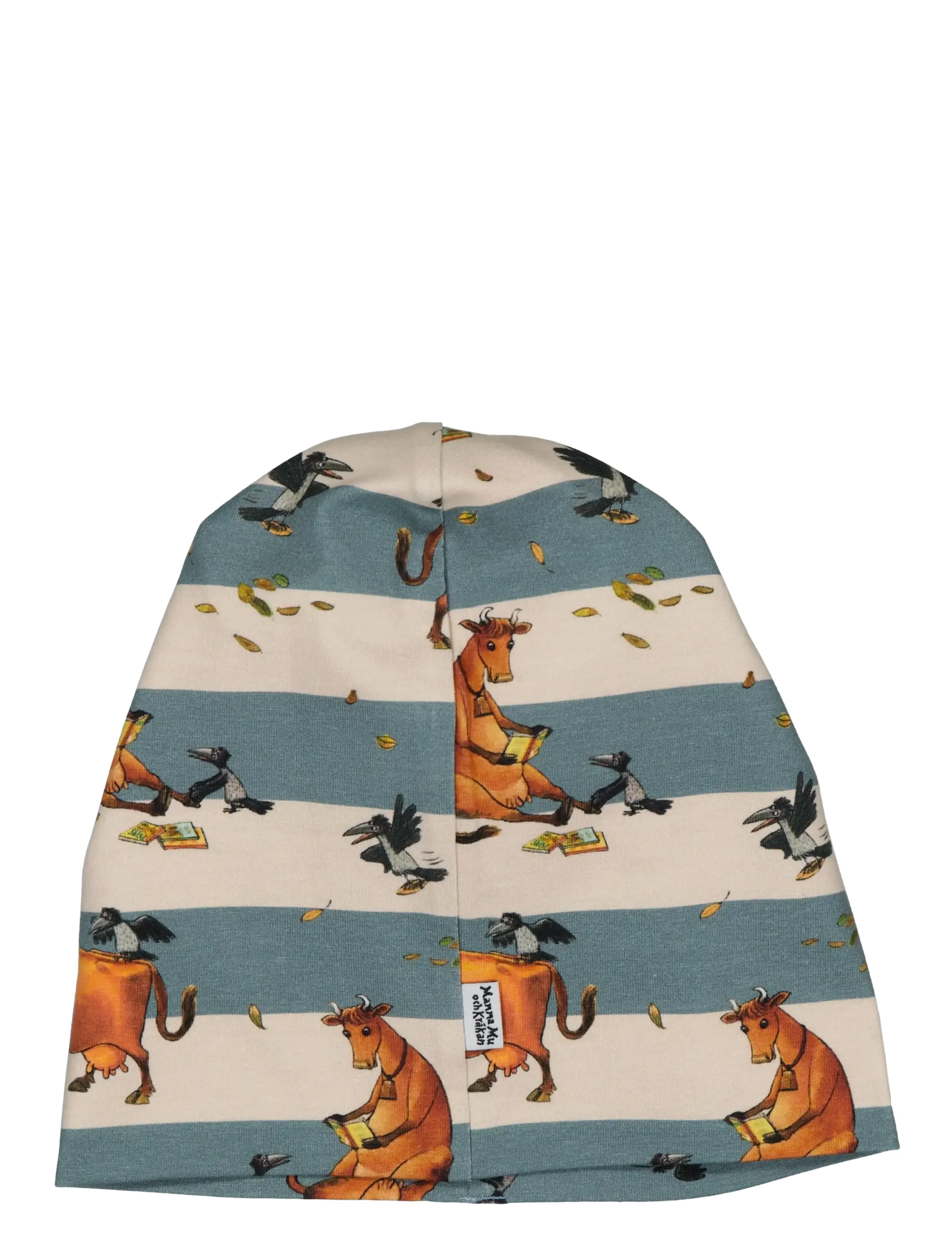 Geggamoja - Mamma Mu Beanie - kootud mütsid - turkos/beige - 1