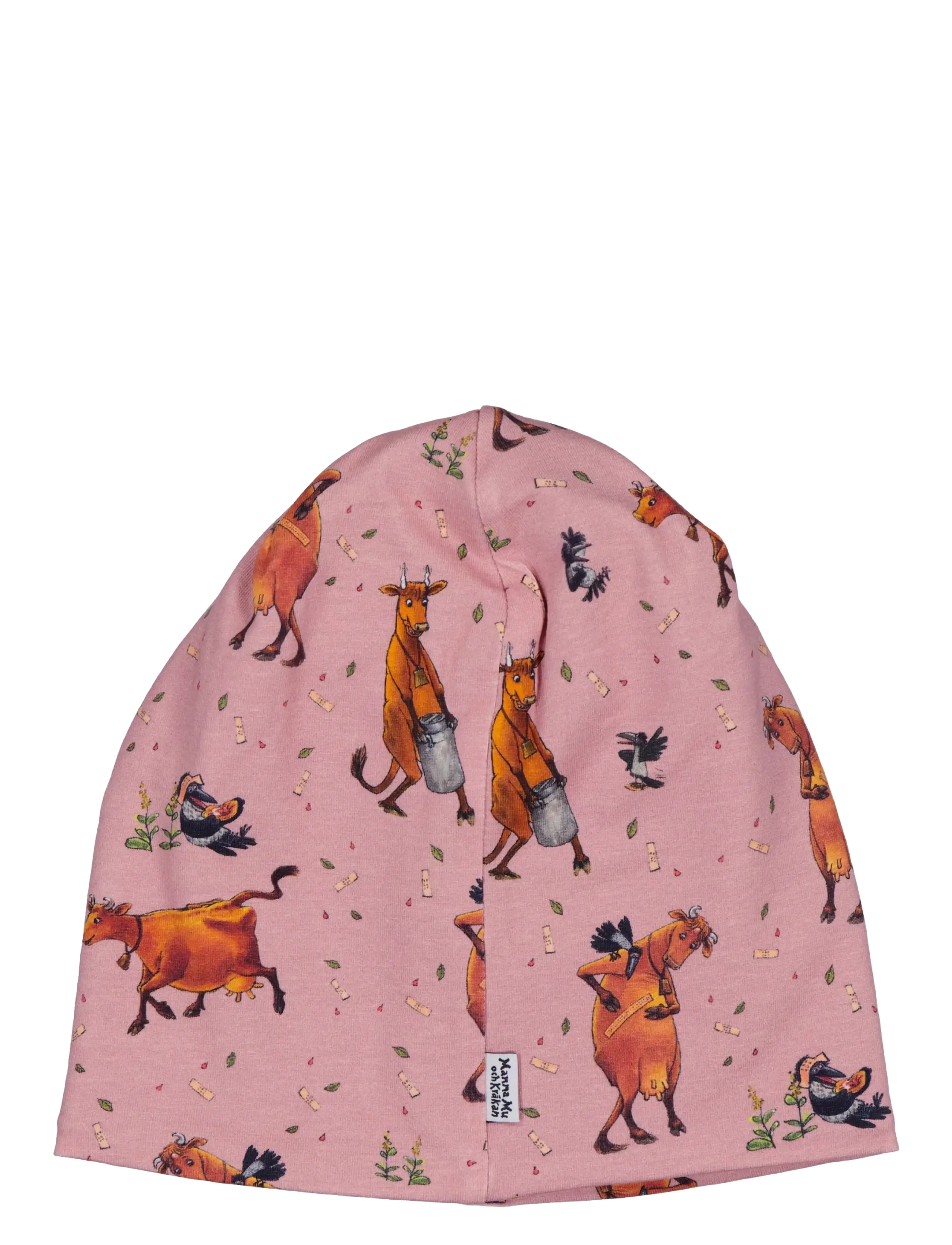 Geggamoja - Mamma Mu Fleece Beanie - rosa - 1