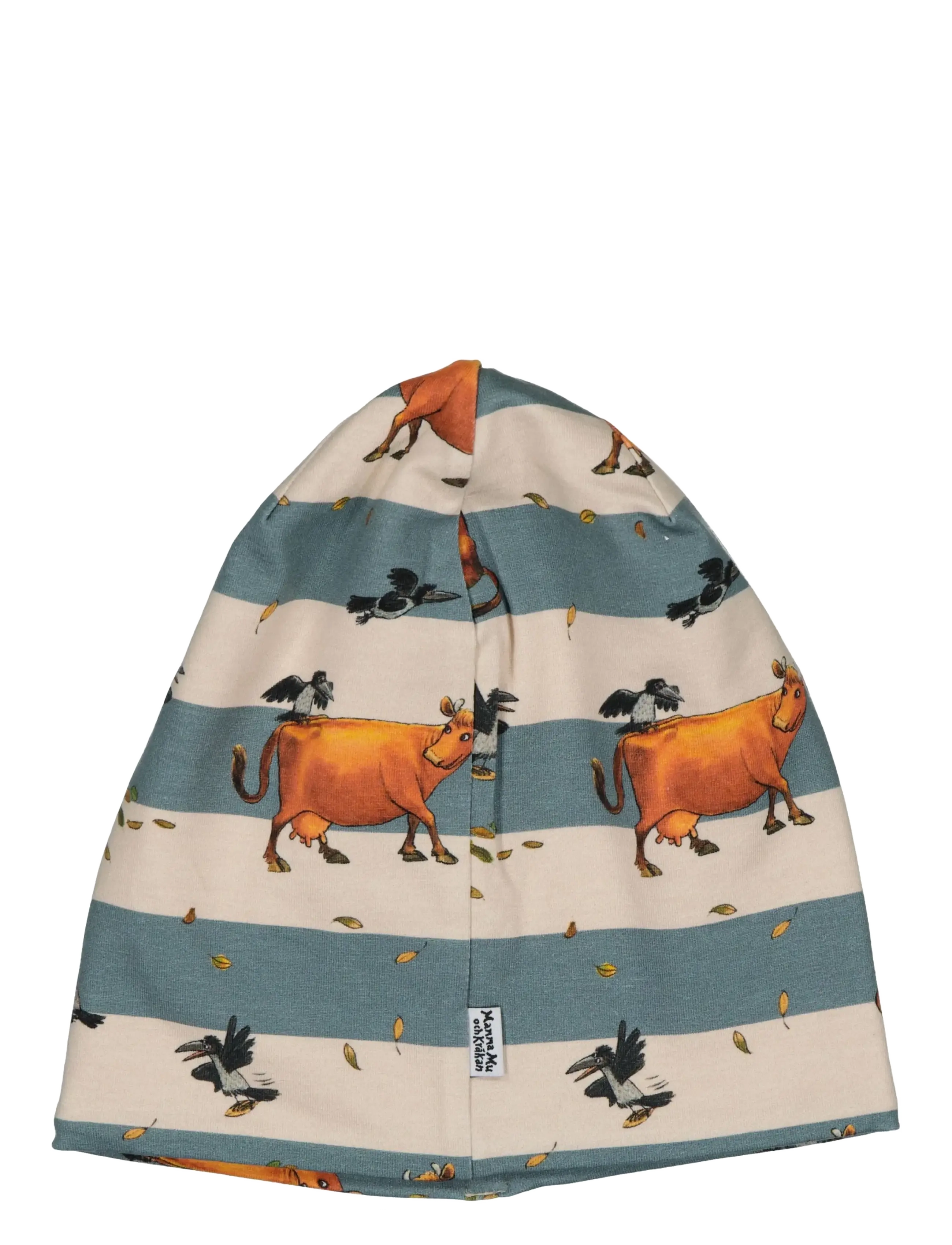 Geggamoja - Mamma Mu Fleece Beanie - talvemütsid - turkos/beige - 1