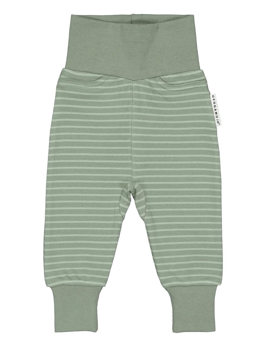 Geggamoja - Baby Pants - jogginghosen - green/green - 0