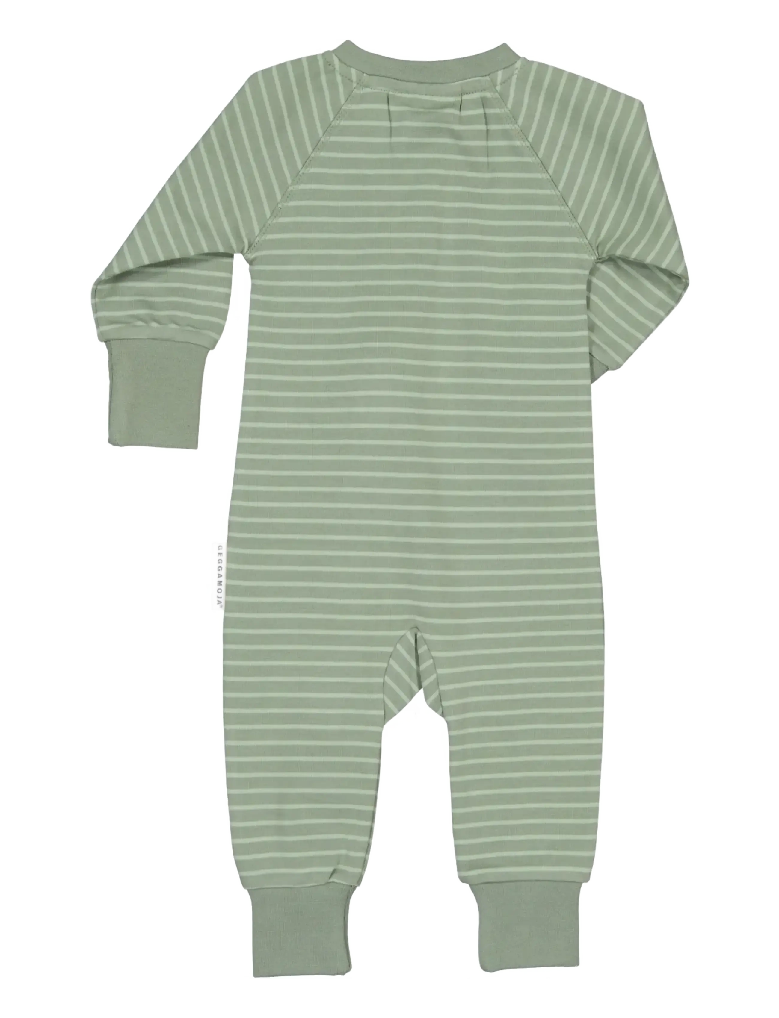 Geggamoja - Pyjamas Two Way Zipper - green/green - 1