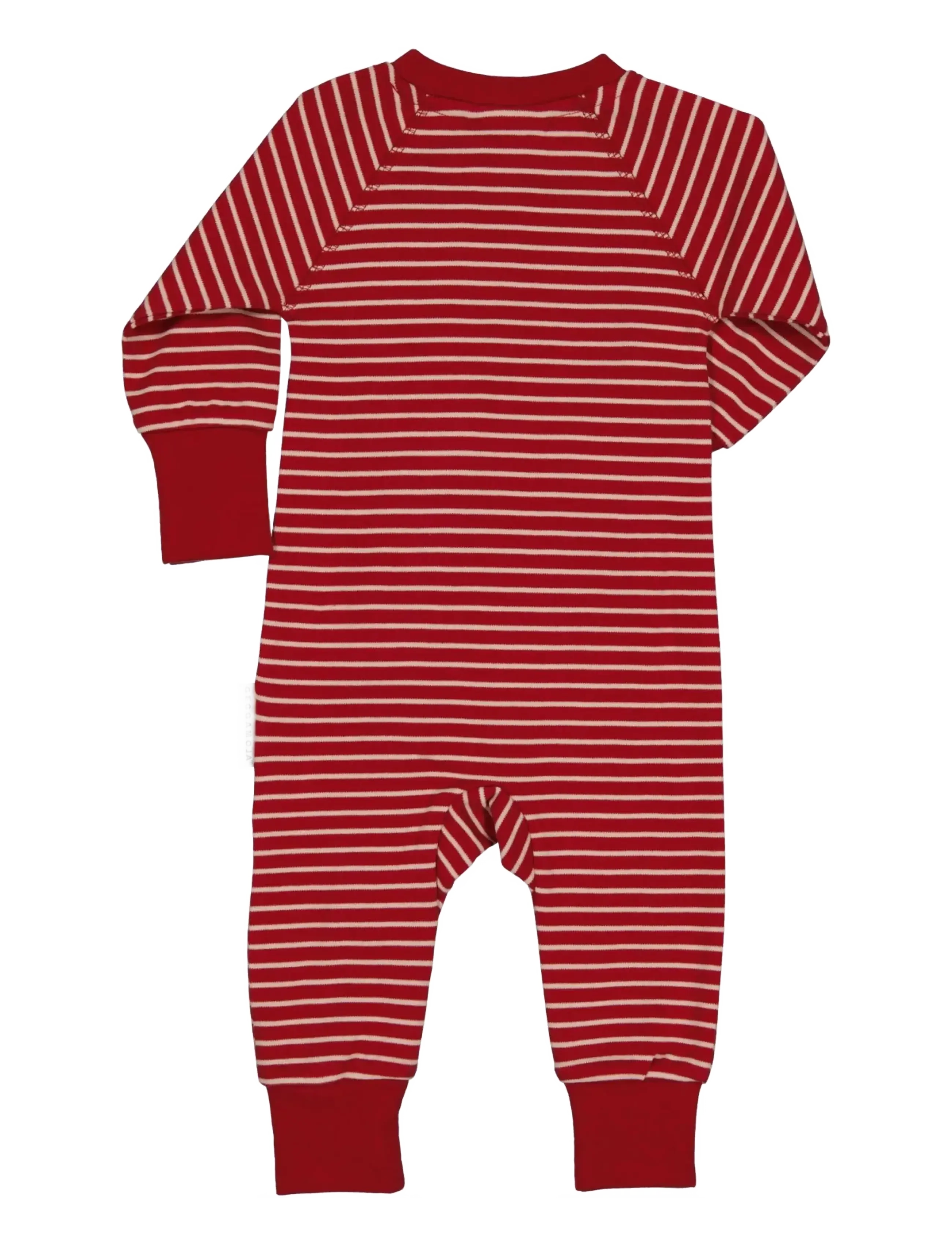 Geggamoja - Pyjamas Two Way Zipper - schlafoveralls - pink/red - 1