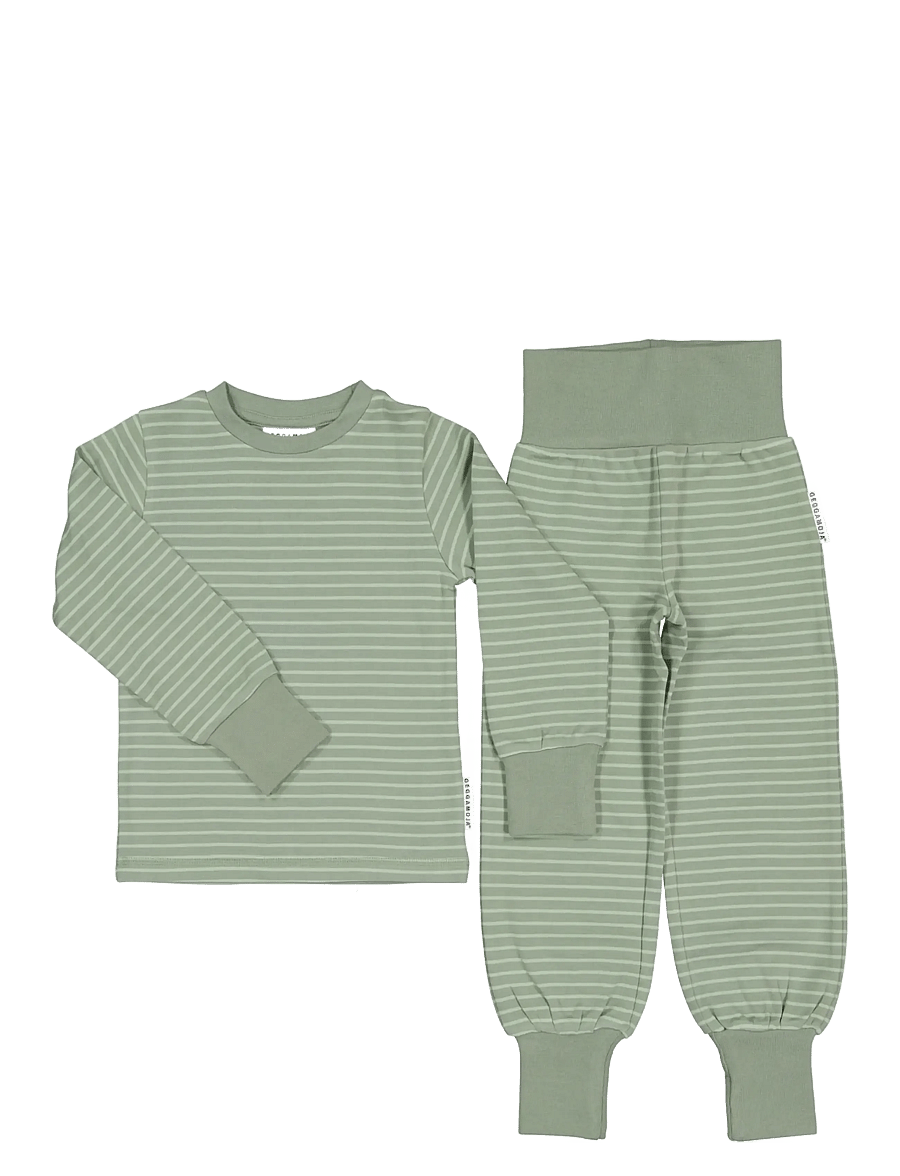 Geggamoja - Two Piece Pyjamas - green/green - 0