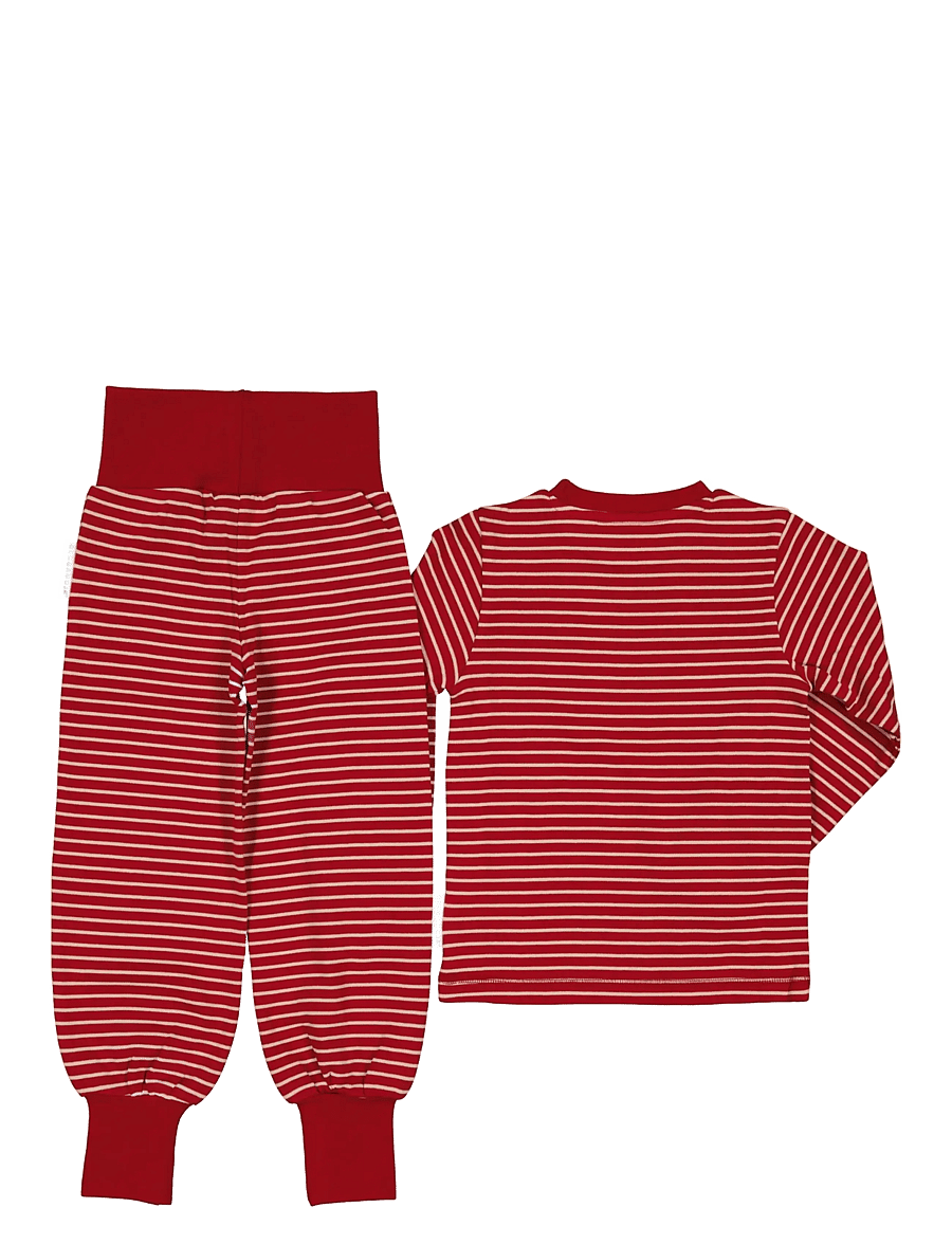 Geggamoja - Two Piece Pyjamas - pyjama-sets - pink/red - 1