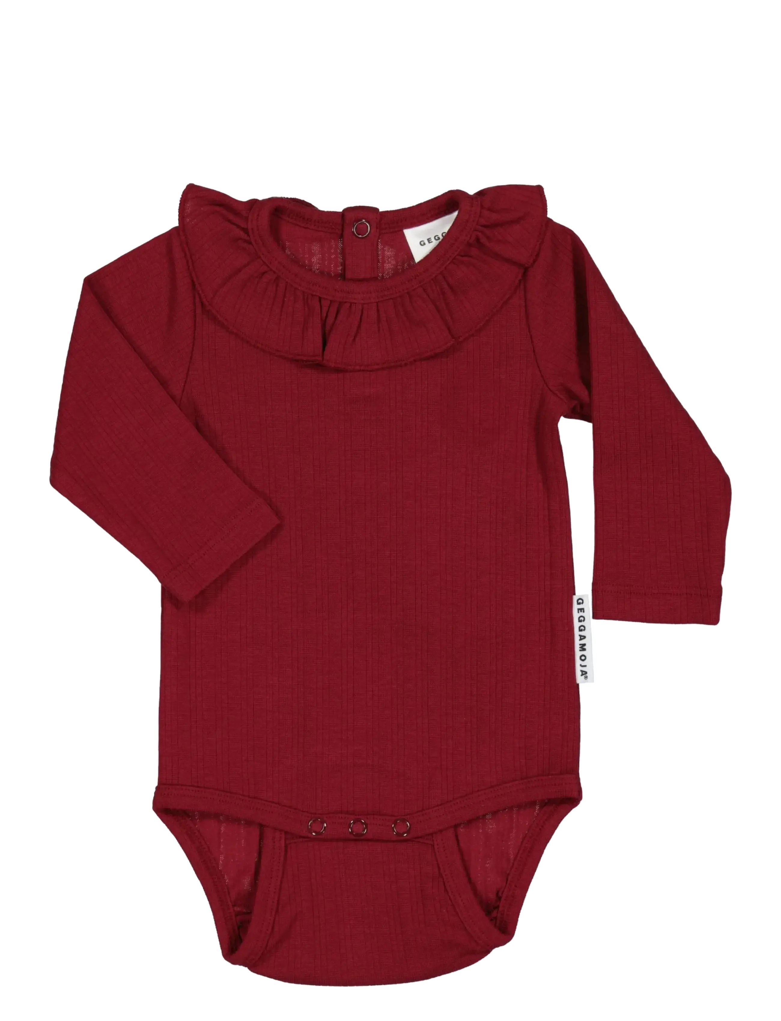 Geggamoja Flounce Body - Shop by age - BURGUNDY RED / burgundy