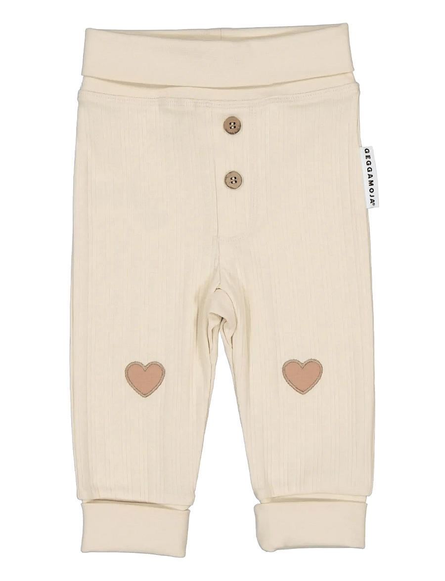 Geggamoja - Baby Pants - light beige - 0