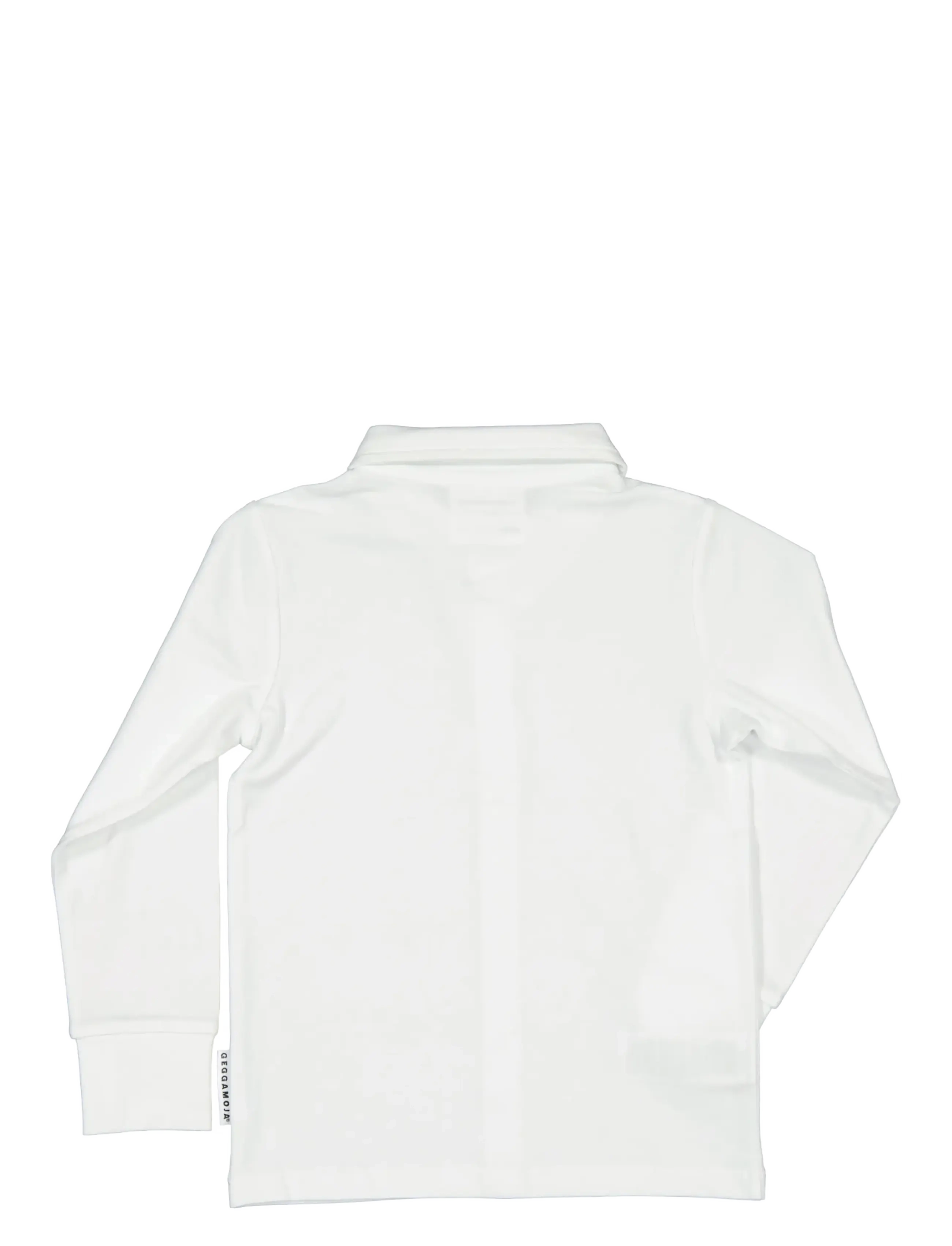 Geggamoja - Shirt Bow - white / mossgreen - 1