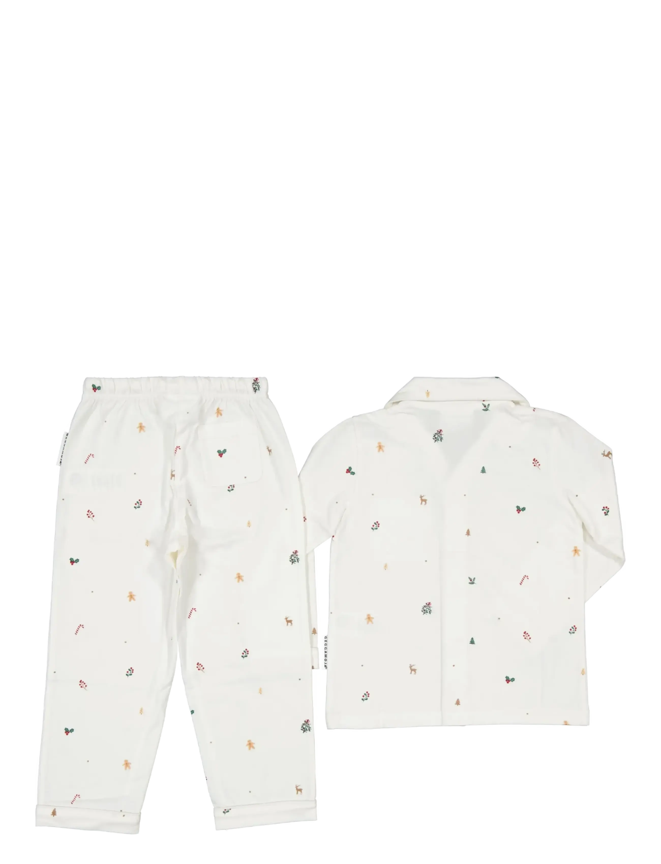 Geggamoja - Two Piece Shirt Pyjamas - pyjamassæt - holiday icons - 1