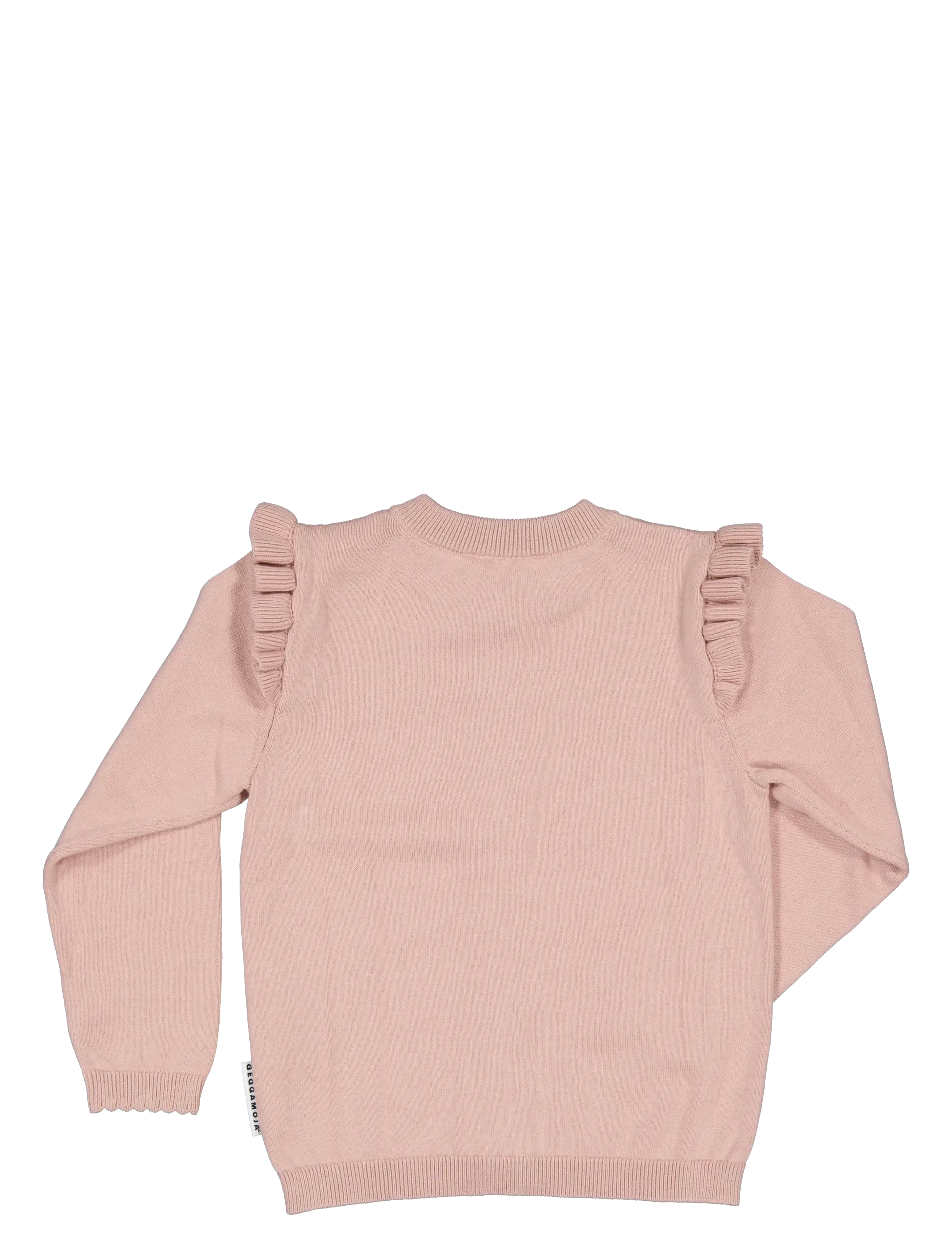 Geggamoja - Flounce Cardigan - old pink - 1