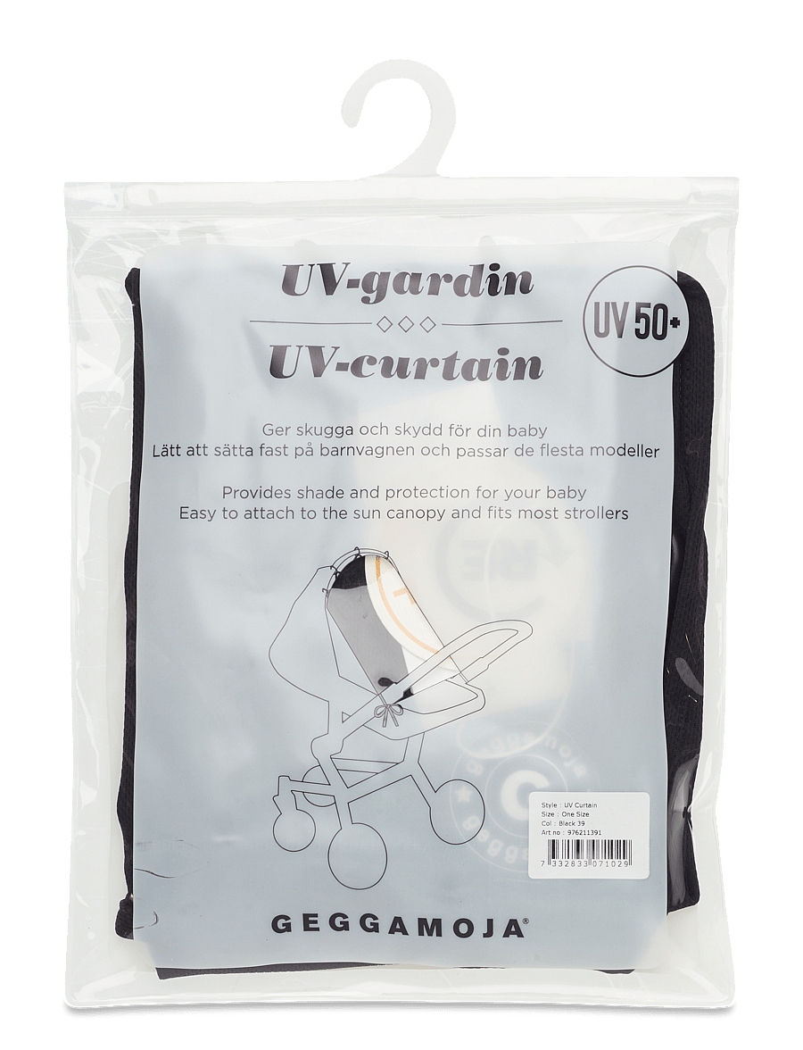Geggamoja - UV Curtain - päikese- ja vihmakatted - black - 2