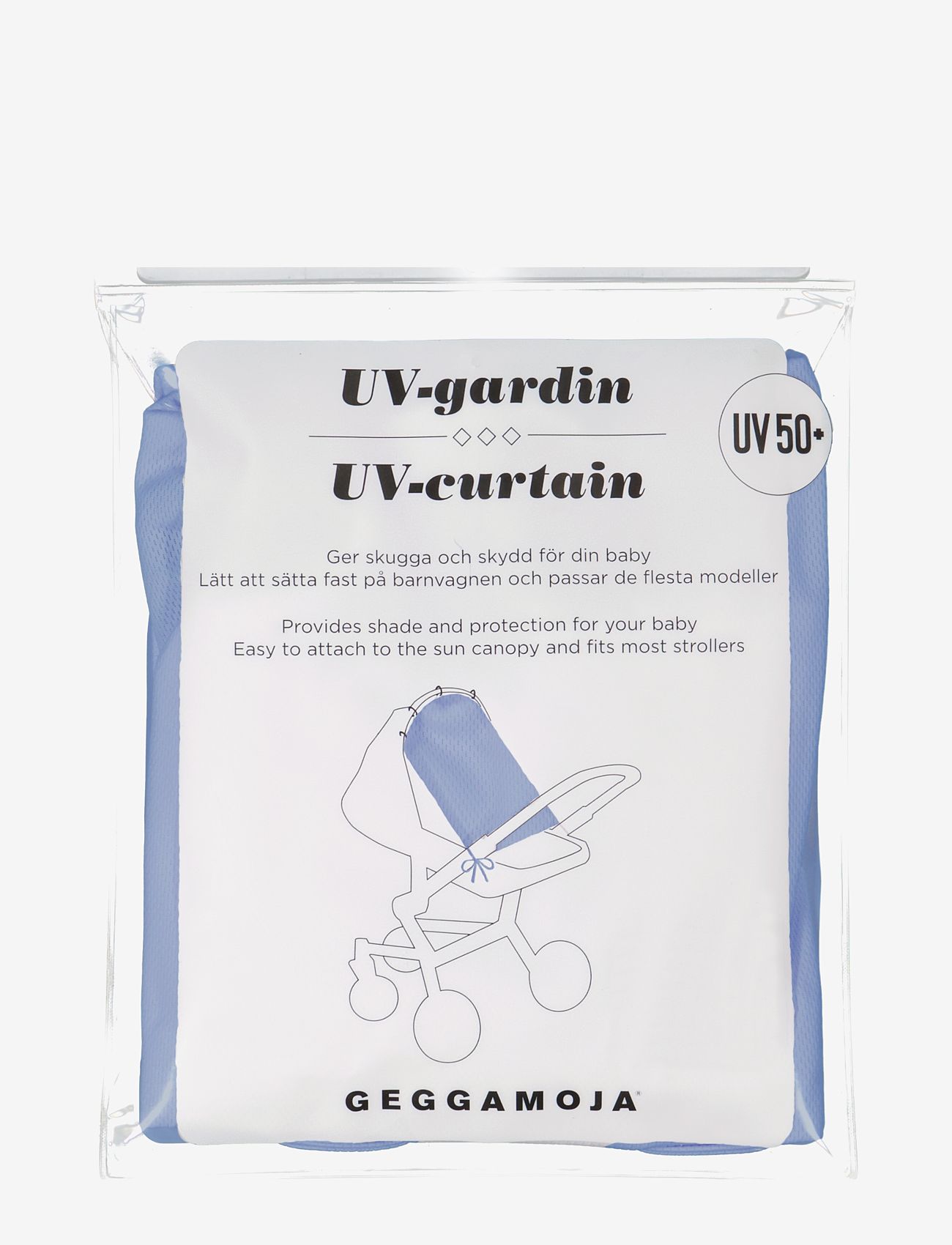 Geggamoja - UV Curtain - alhaisimmat hinnat - blue - 0