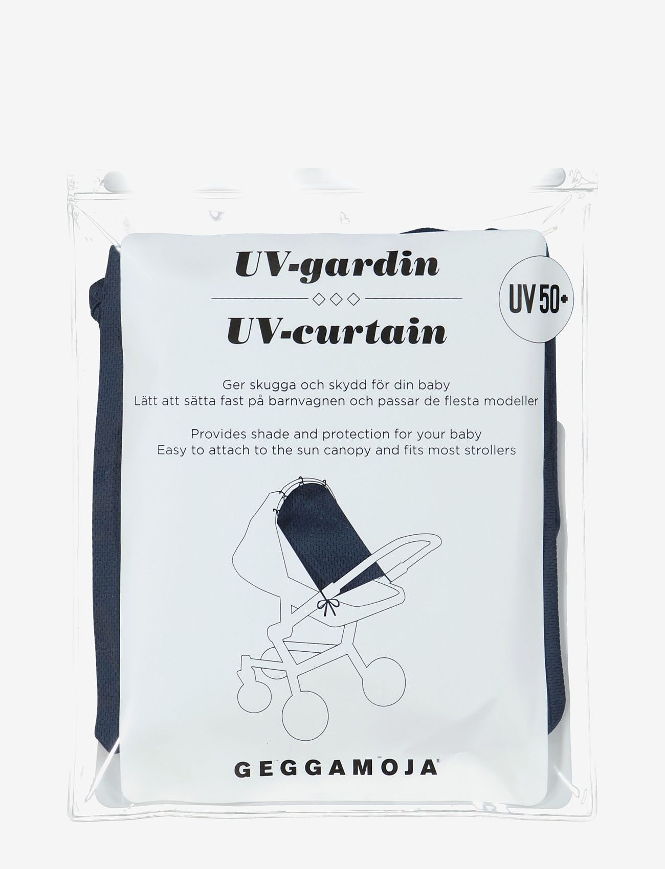 Geggamoja - UV Curtain - aurinko- ja sadesuojat - navy - 2