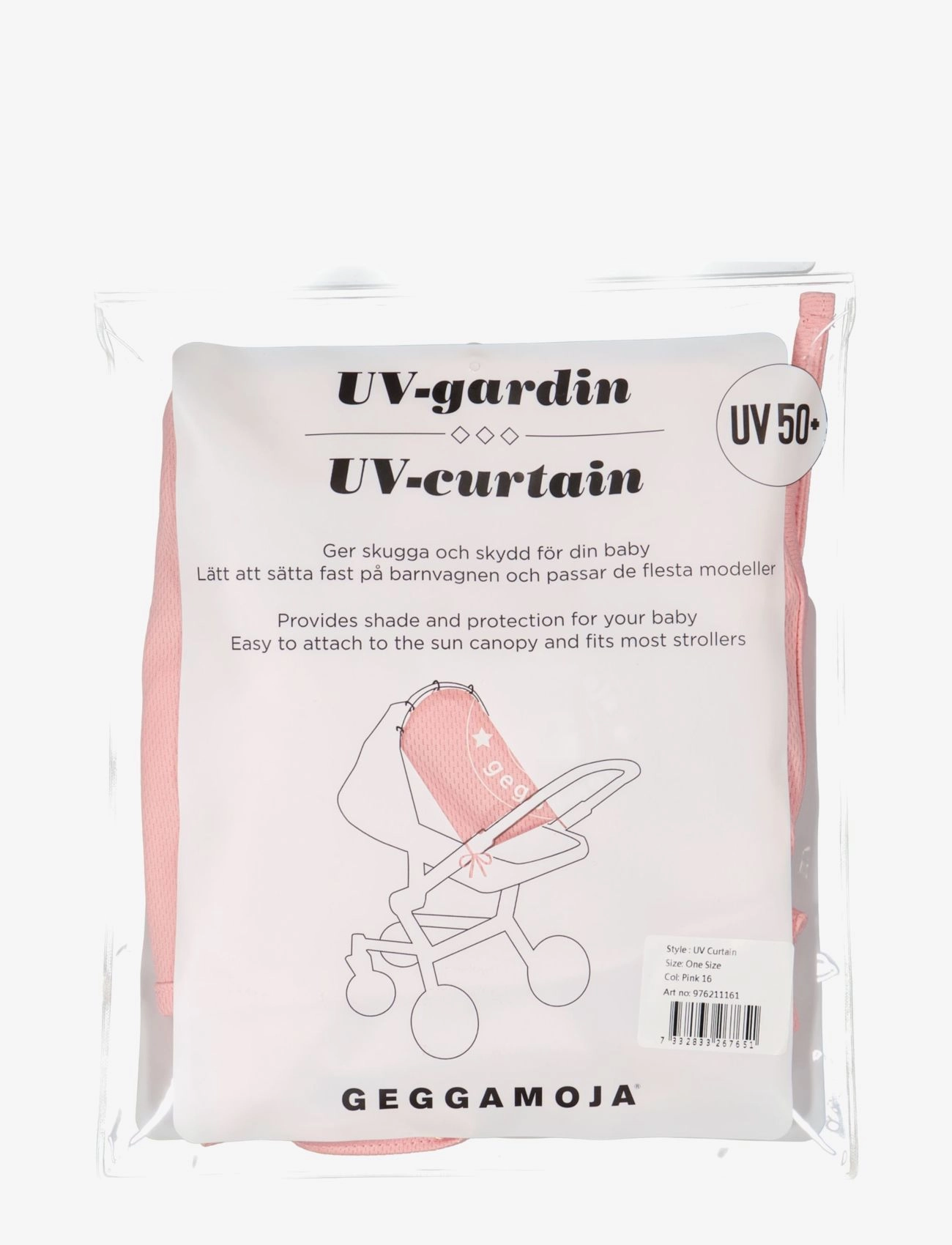 Geggamoja - UV Curtain - sonnen- & regenschutze - pink - 2
