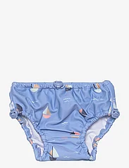 Geggamoja - UV-Baby swim pants - badbyxor - light blue sailor - 0