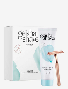 Geisha Shaver Kit (Geisha Shaver Butterfly, Shaving Gel 150ml), Geisha Shaver