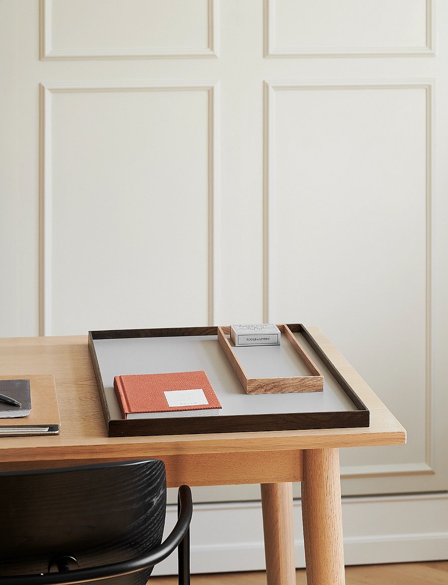 Gejst - Frame tray - dekoschalen - oak grey - 4