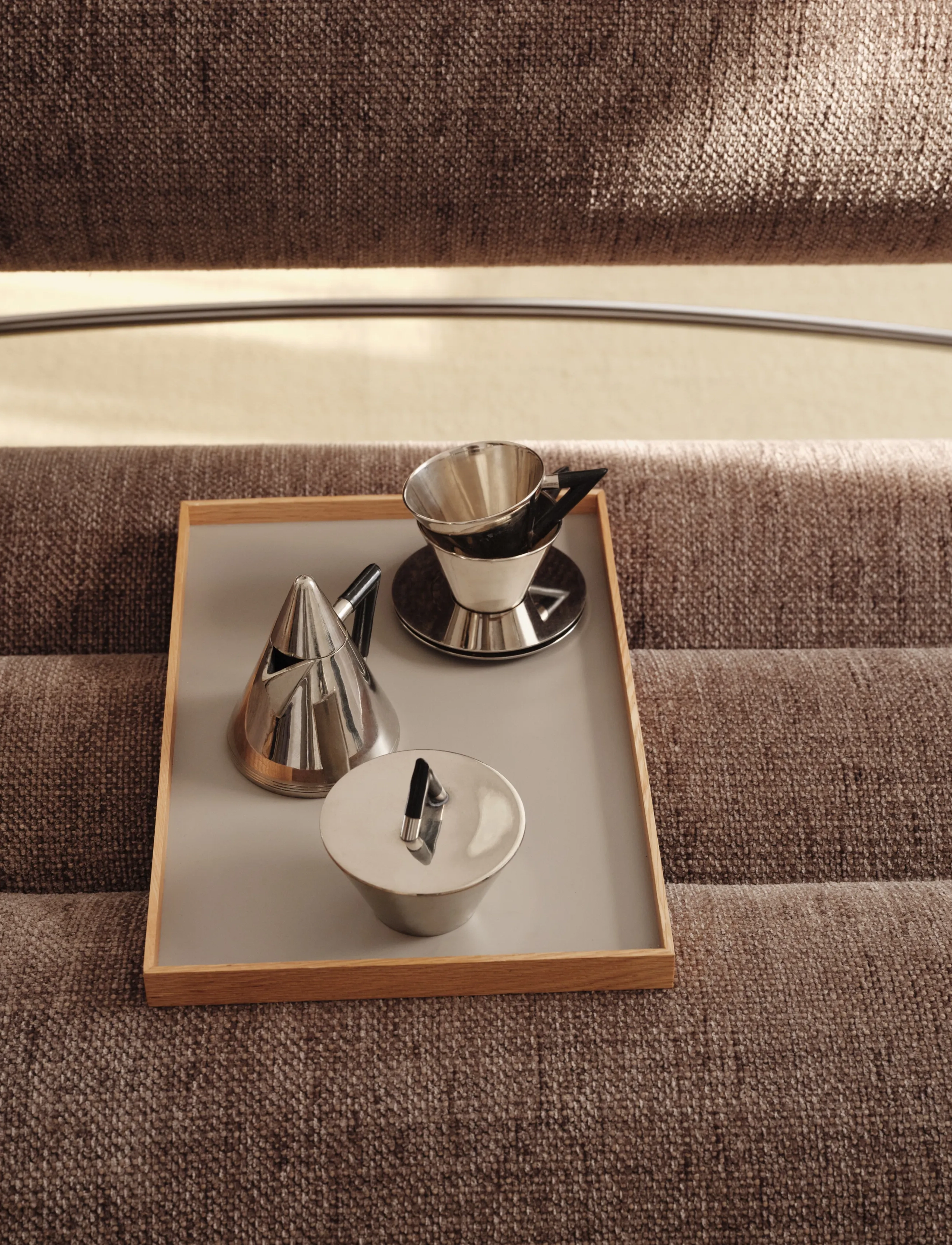 Gejst - Frame tray - serveringsbakker - oak grey - 4